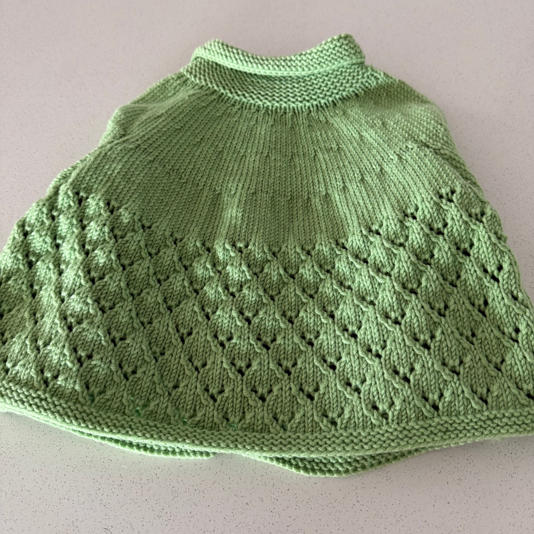 Lace and Diamond Cardigan, Size 12-18months