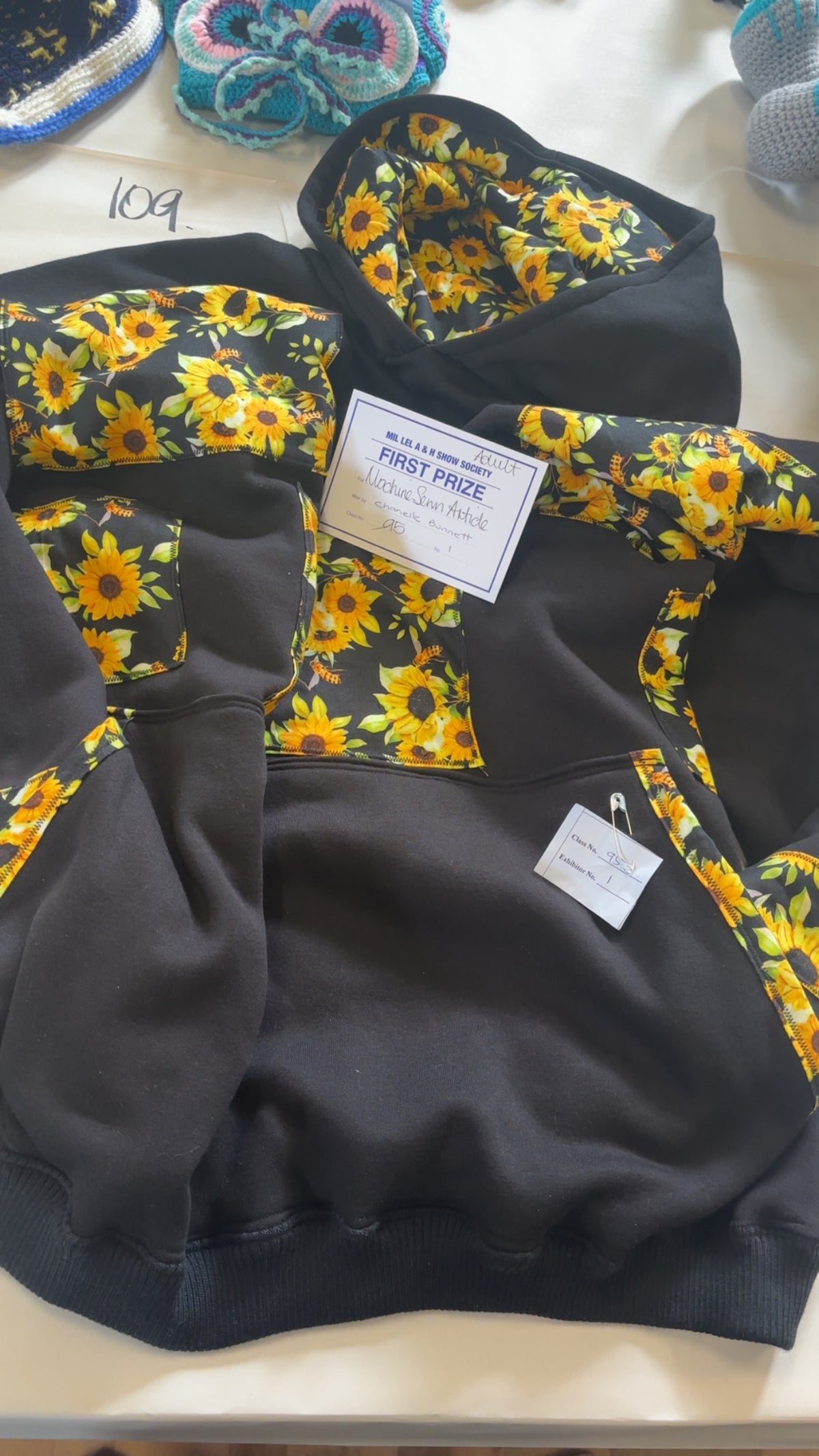 SUNFLOWER OVERSIZED HOODIE