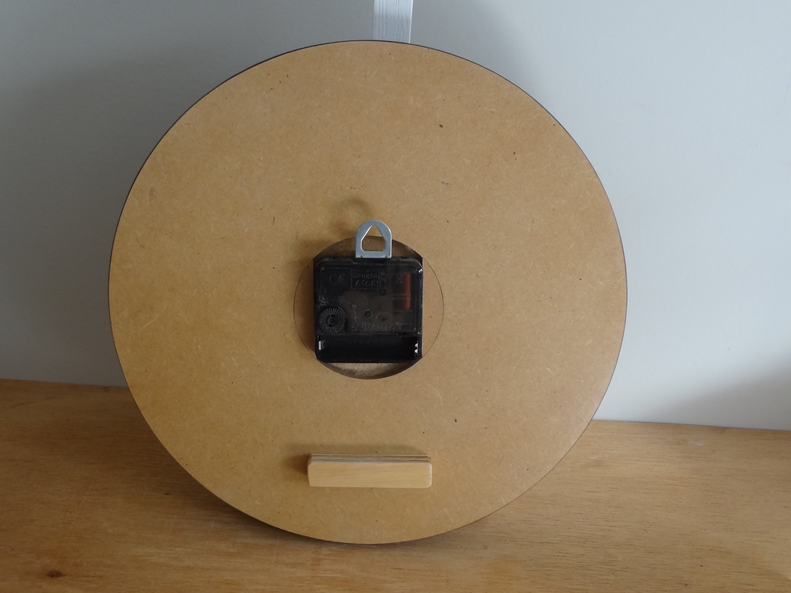 Farmhouse  Burgundy Wall clock