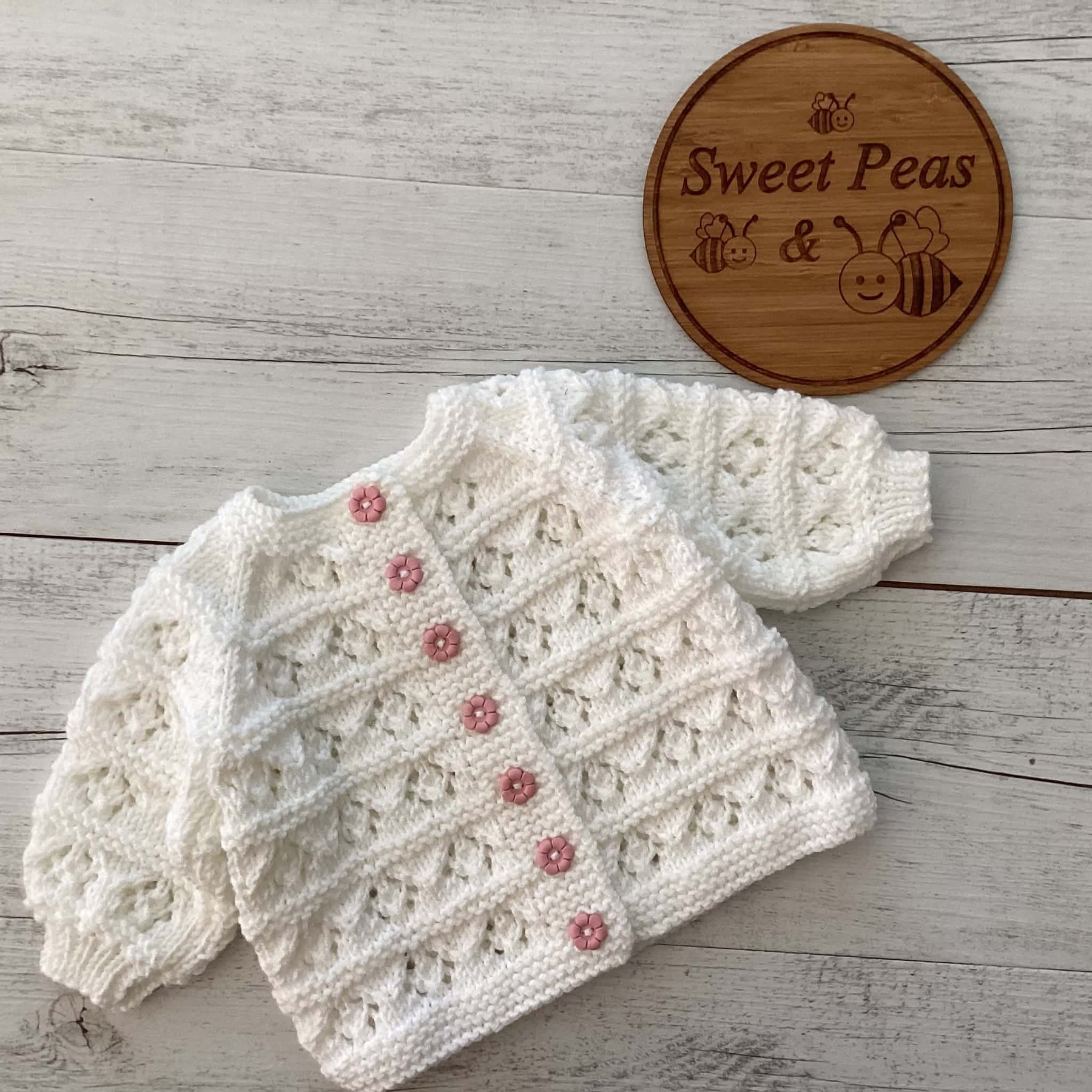 Baby Cardigan, Hat & Booties
