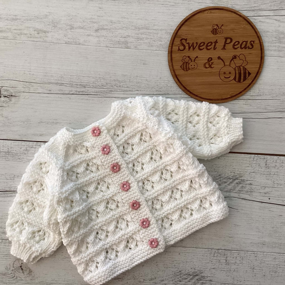 Baby Cardigan, Hat & Booties