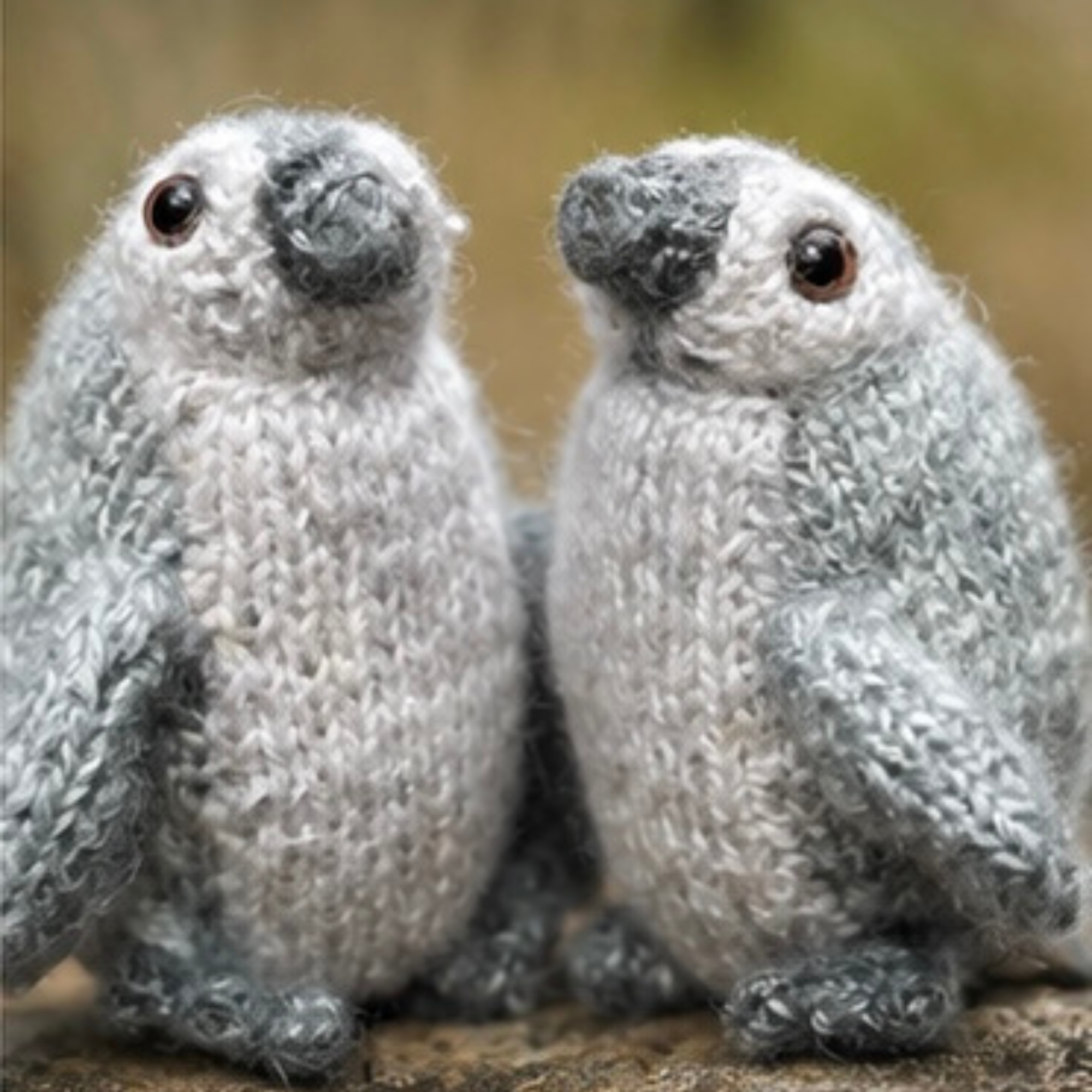 Handmade Fibre Art Penguin Collectable Gift
