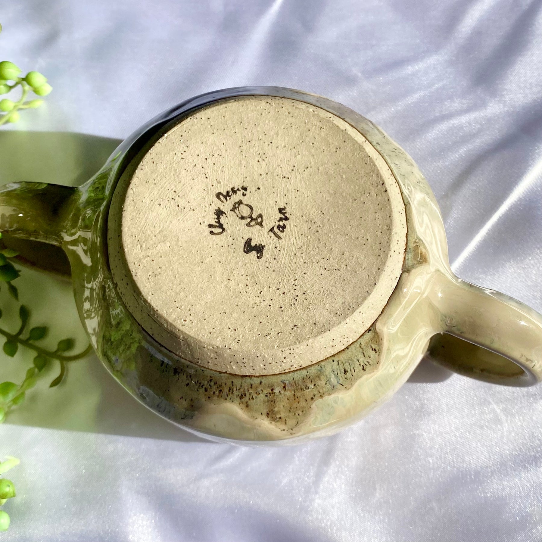 2 Handled Cup / Wheel Thrown Pottery