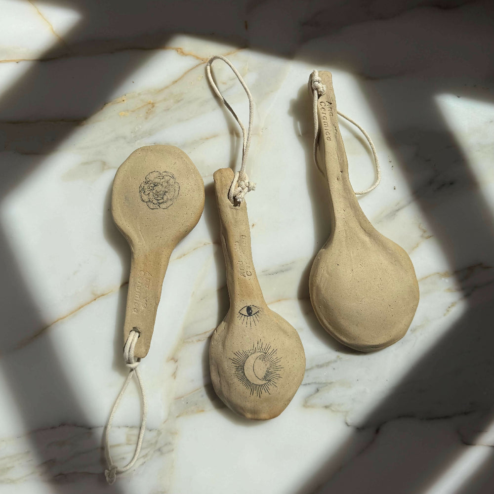 Australian-Ceramic-Pottery-Artist-Ana-Ceramica-Home-Decor-Kitchen-and-Dining-Servingware--Ceramic-Serving-Spoon-Bespoke-Pottery-Rustic-Kitchenware-Ice-Cream-Scooper