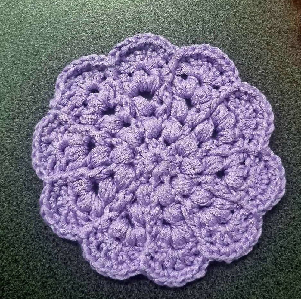 Boho Crochet Coasters | Various colours