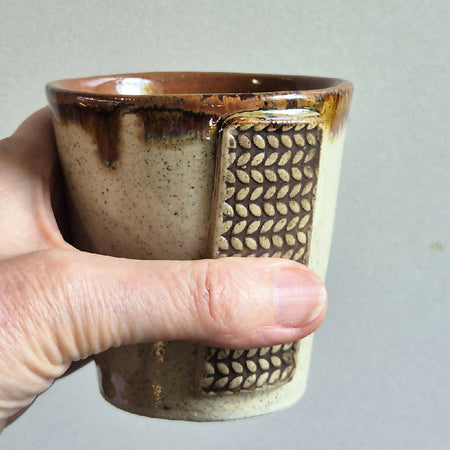 Handmade Pottery Cup - Ceramic Beaker - 250 ml