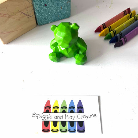 3D Bear Crayon