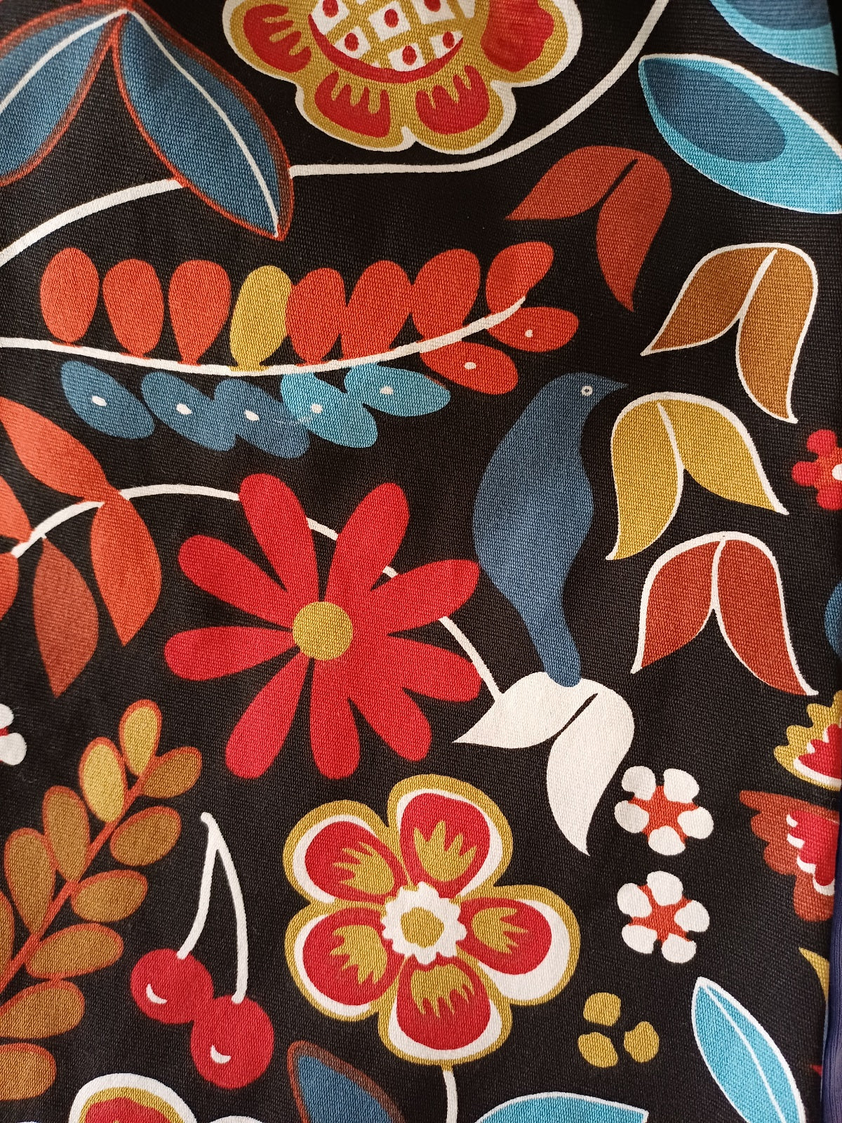 Autumn Skirt in Blues and Browns