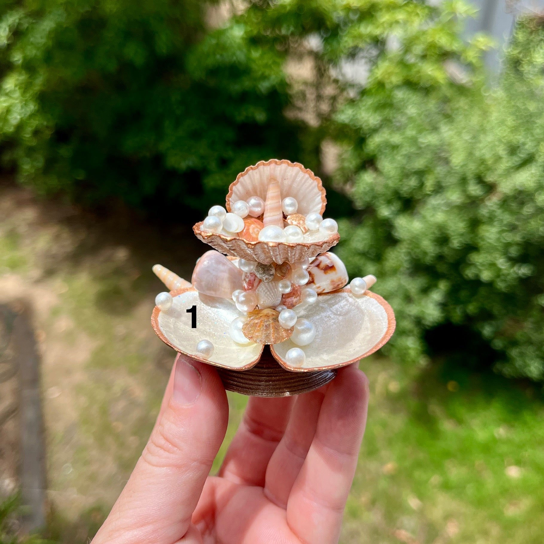 Mini Shell Mermaid Vanity Trays