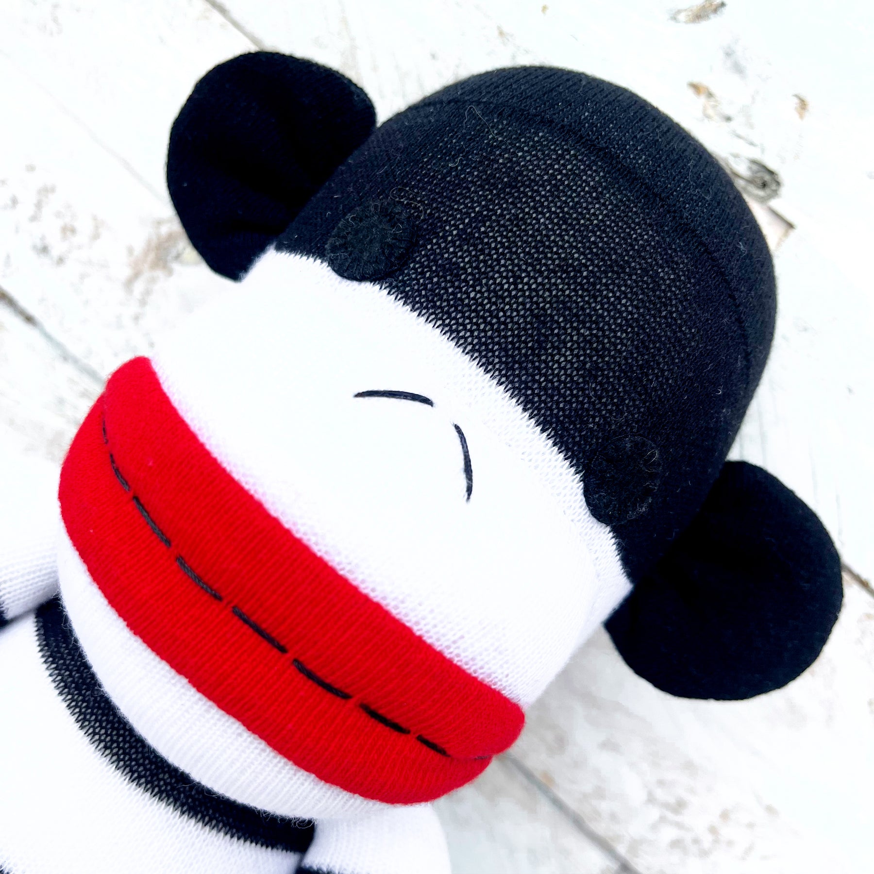 Wilson the Sock Monkey - READY TO SHIP soft toy