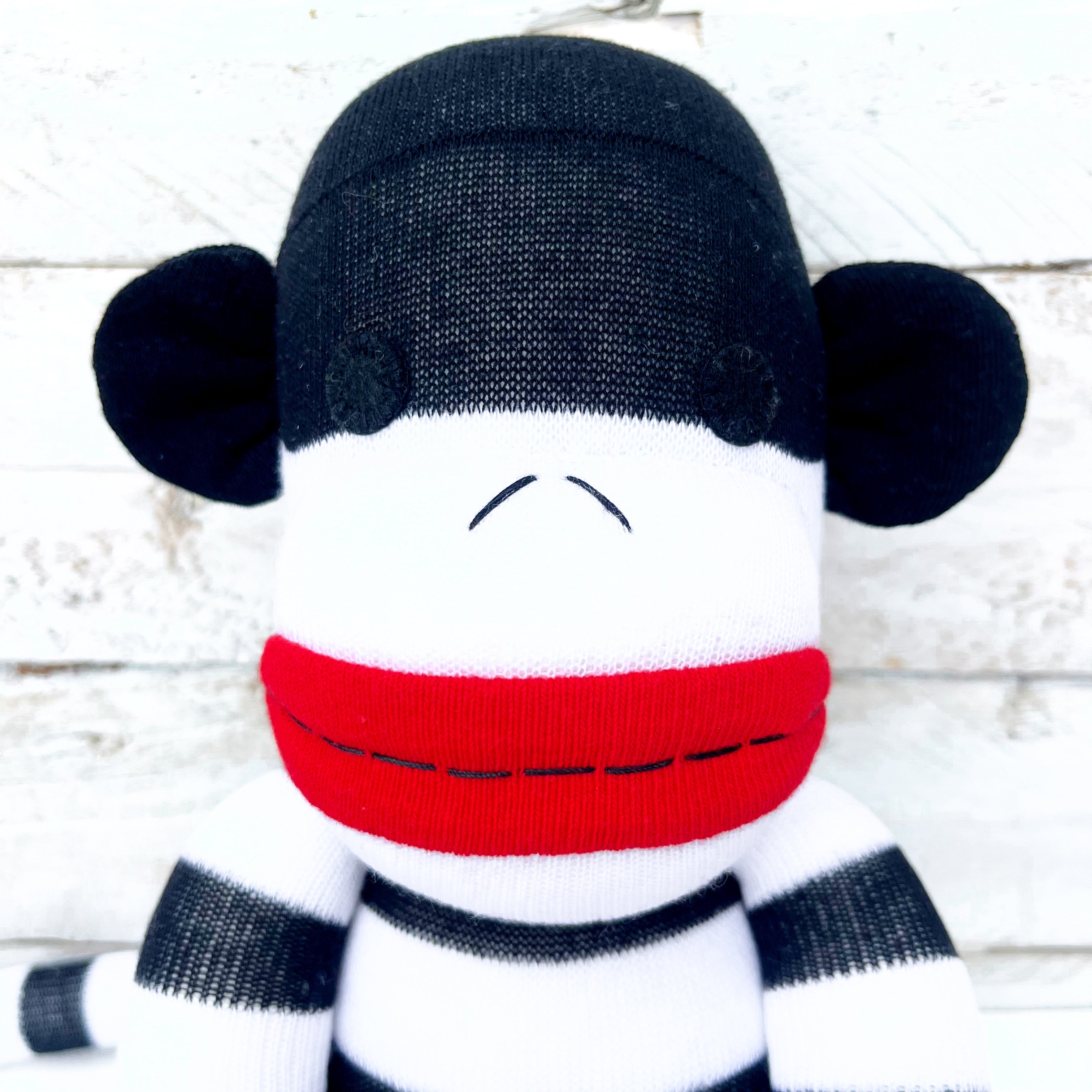 Wilson the Sock Monkey - READY TO SHIP soft toy