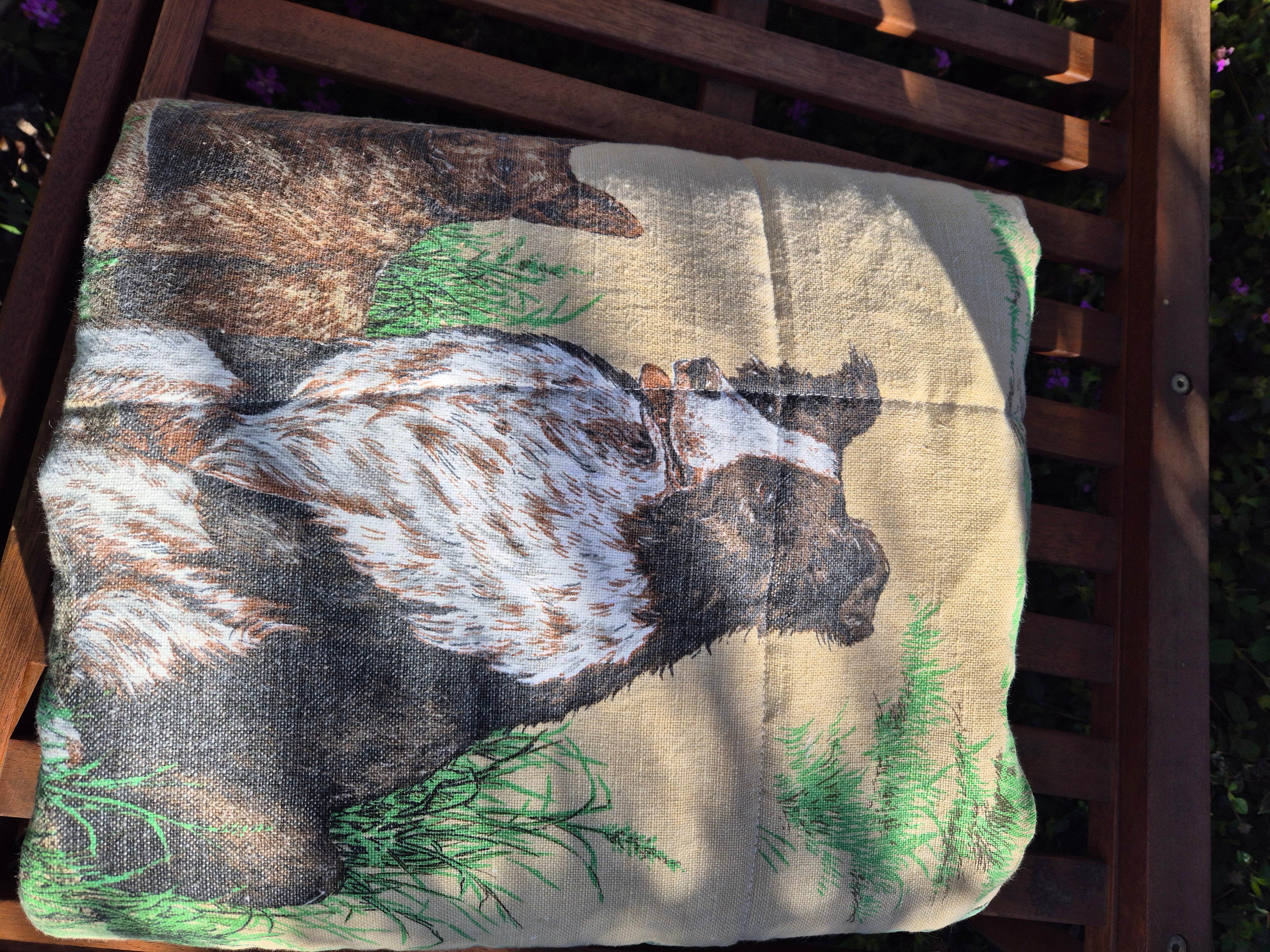 Mini muster time, baby quilt with a farm theme