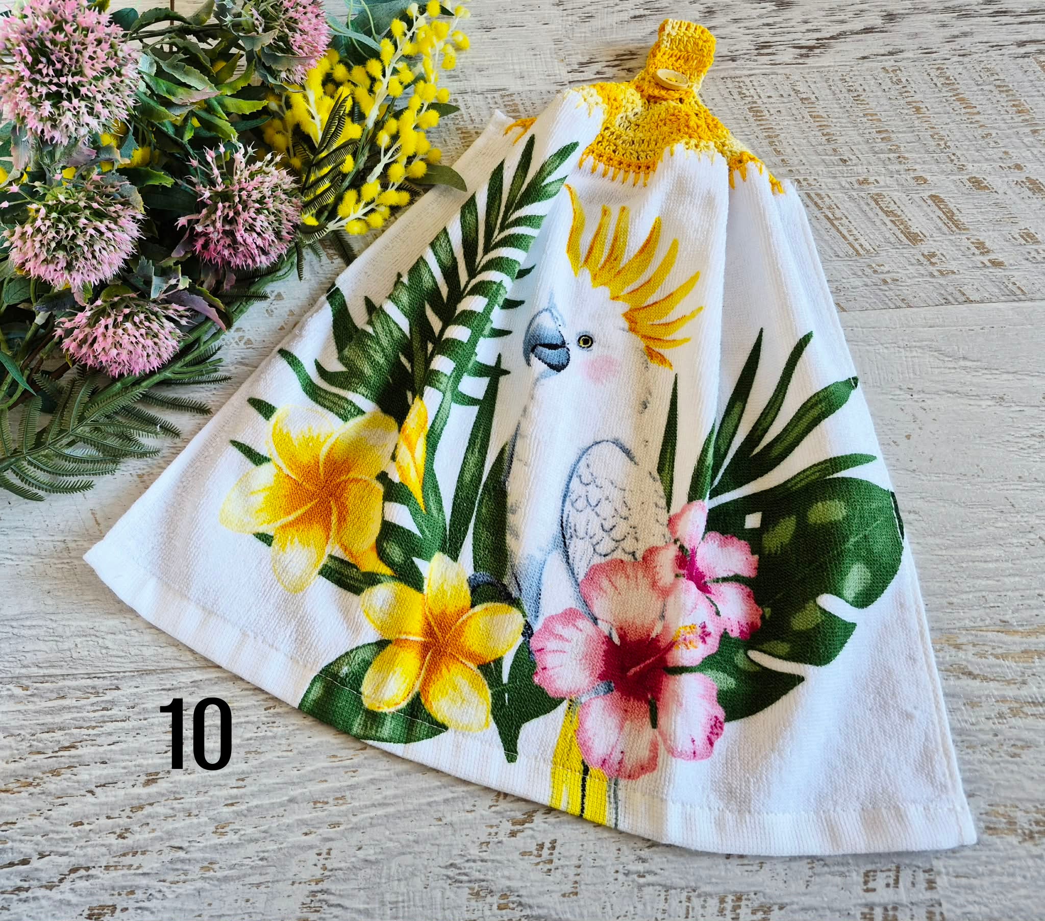 Kitchen Hand Towel | Hanging | Cotton | SINGLE LAYER | 9 Styles - 10-18