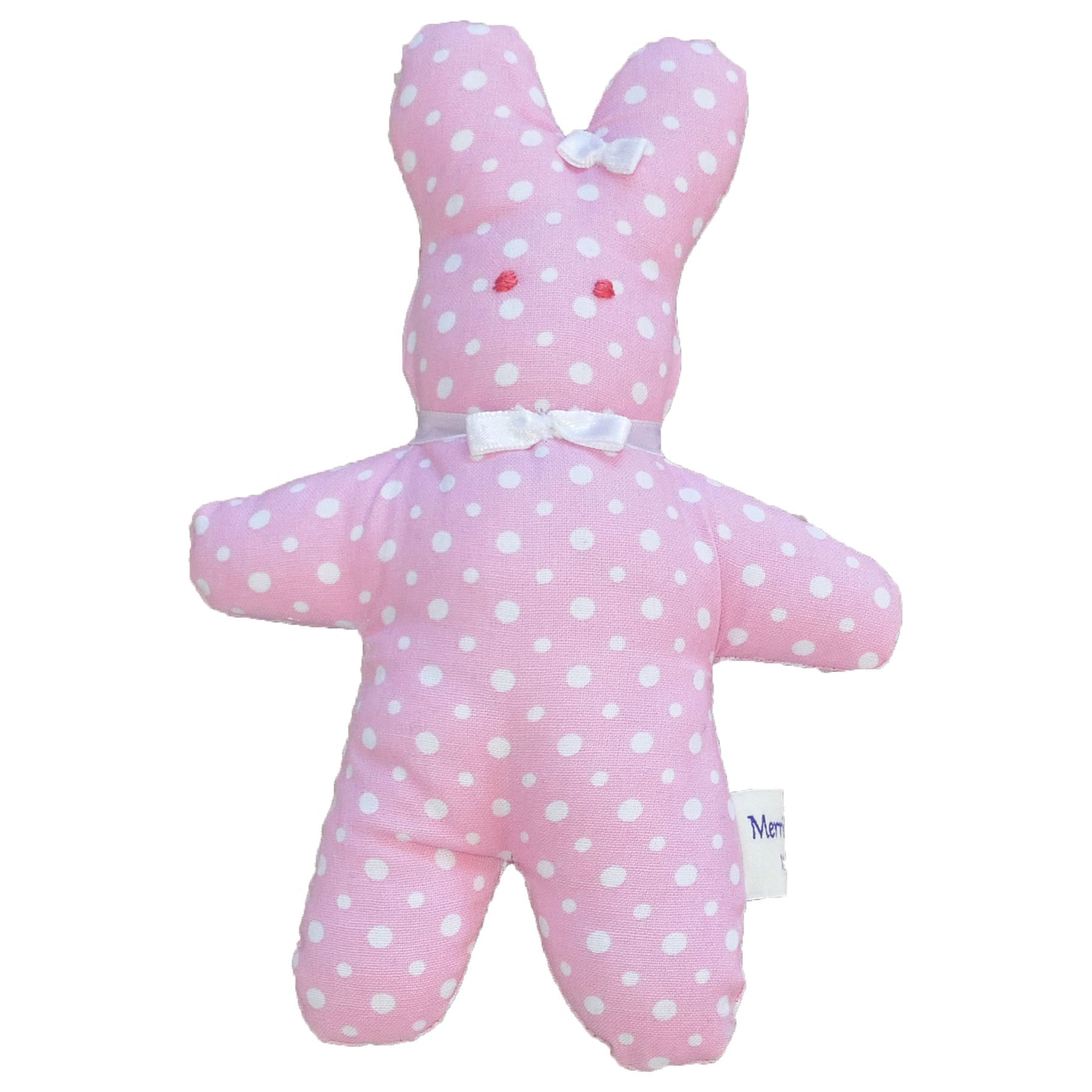 Soft toy rabbits:   Safe for little kids.