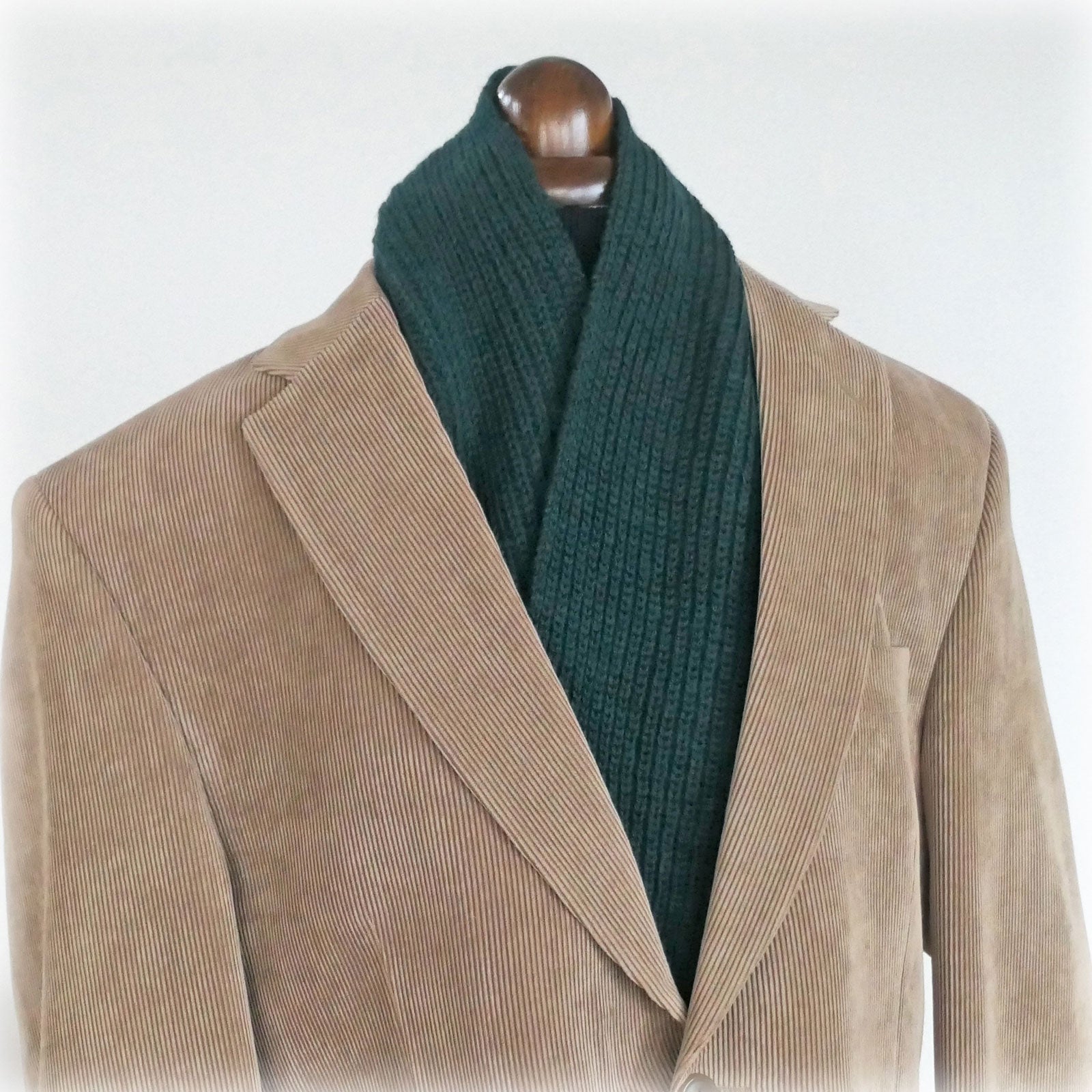 Scarves. Fine knit Aussie wool. Unisex. Hand made.