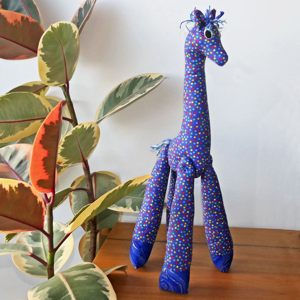 Soft toy giraffes. Handmade.  Child safe baby gifts
