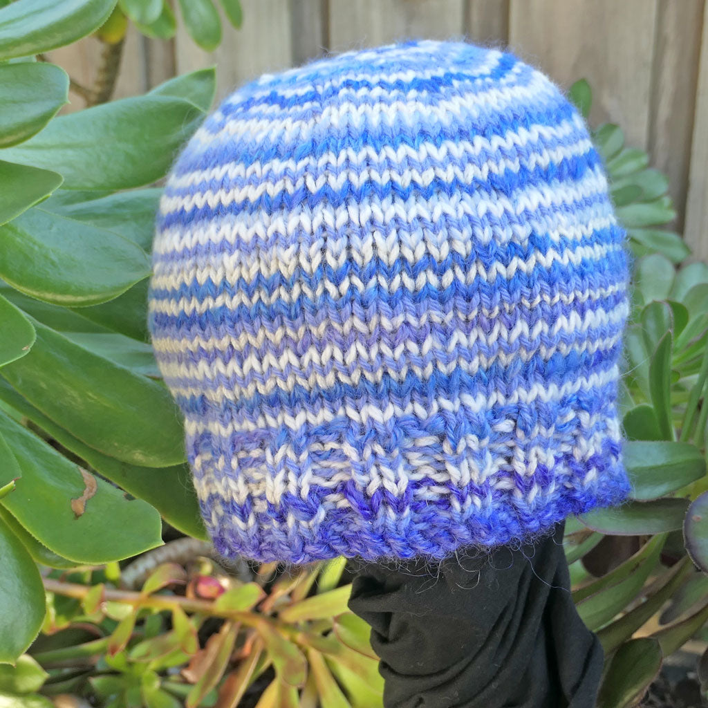 Beanie skull-cap, under bike helmets, bald heads.  Free post