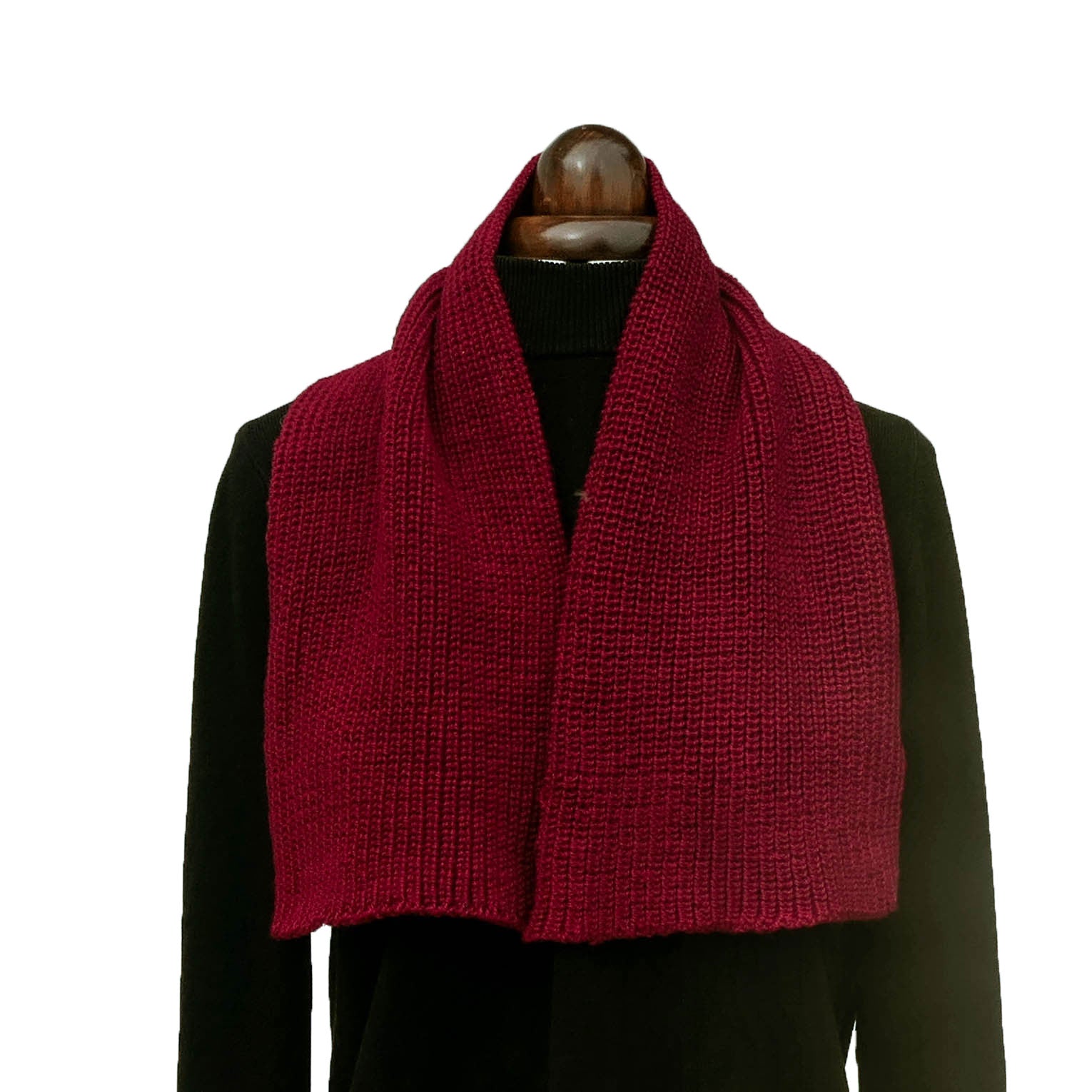 Scarves. Fine knit Aussie wool. Unisex. Hand made.