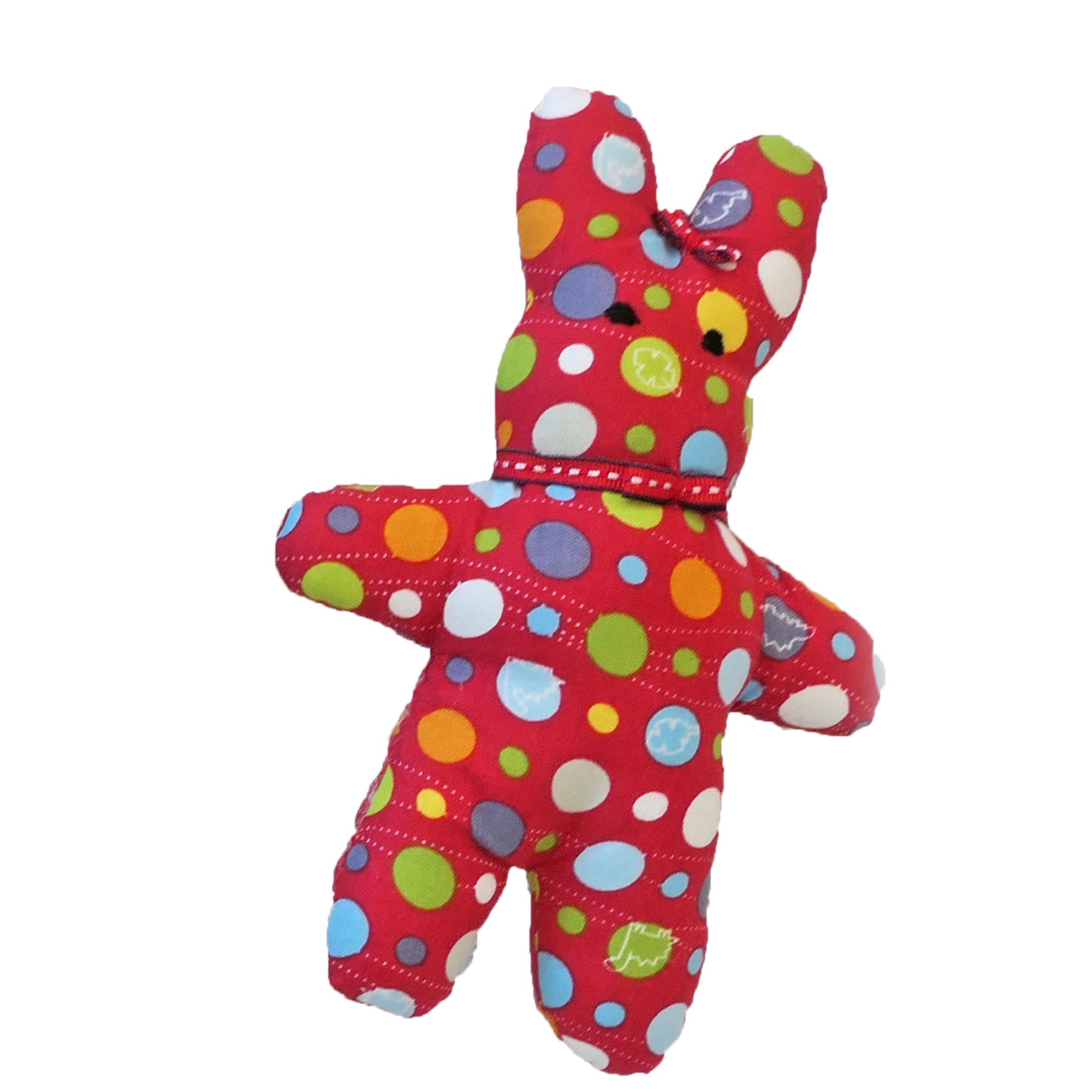 Soft toy rabbits:   Safe for little kids.