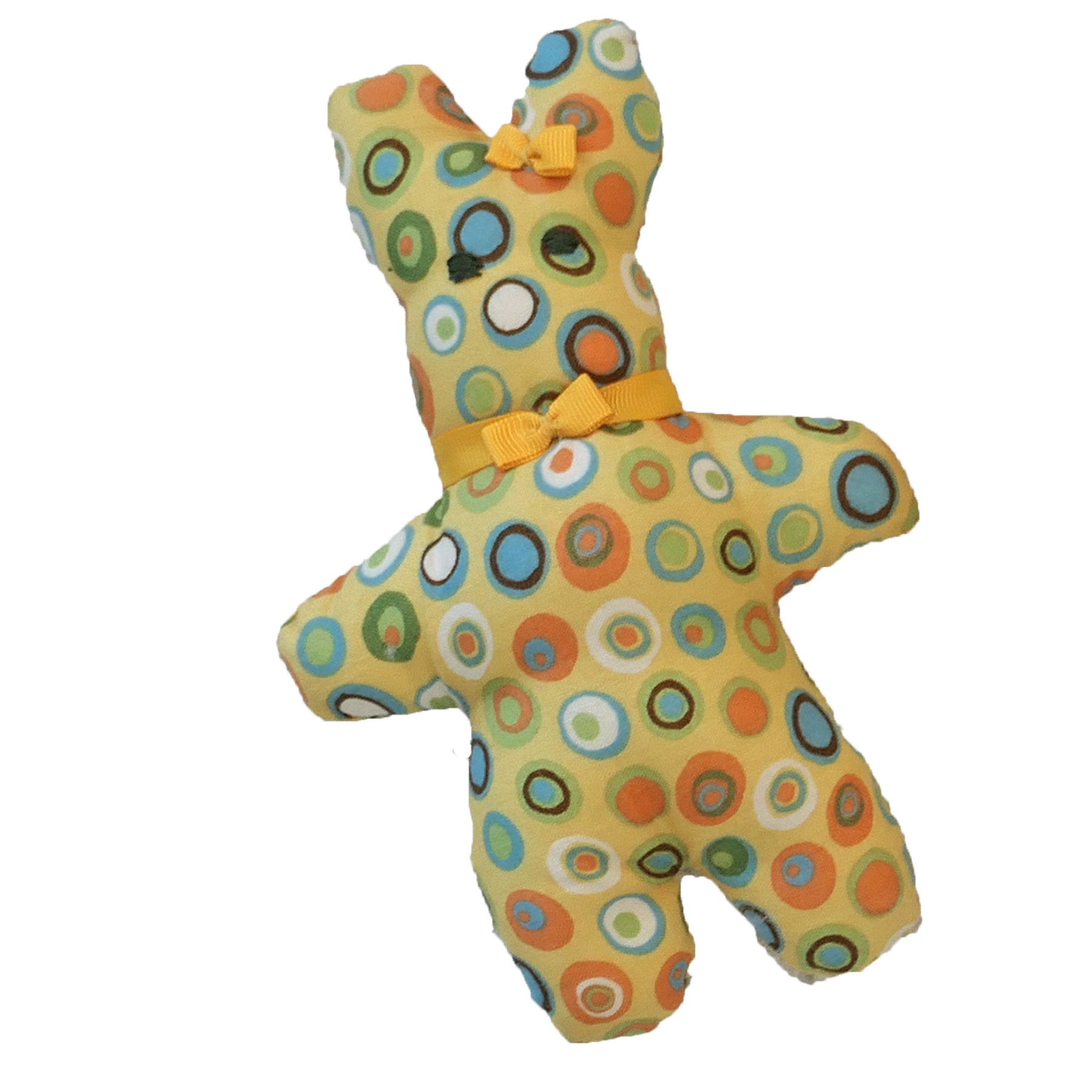 Soft toy rabbits:   Safe for little kids.