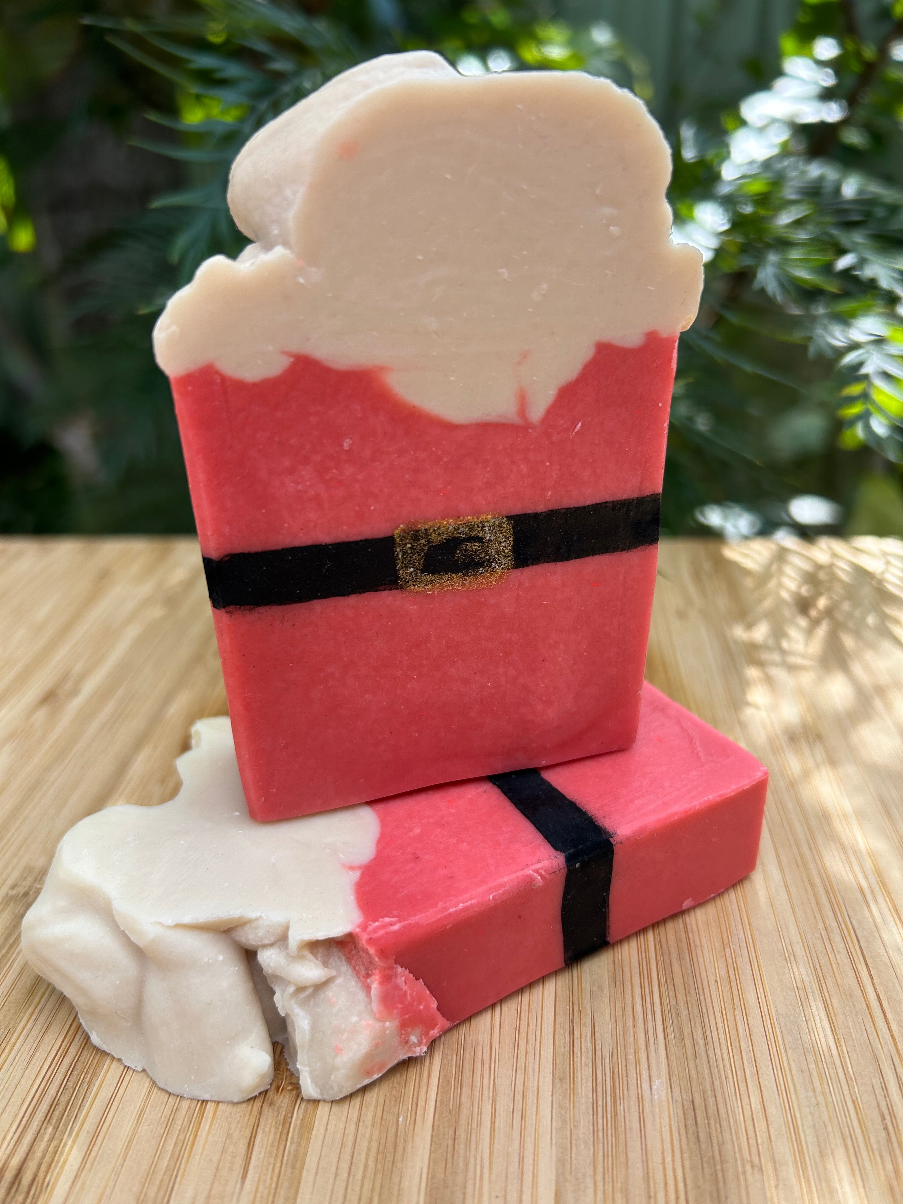 Soap of the Season Christmas Edition | Handmade Santa Soap | Natural