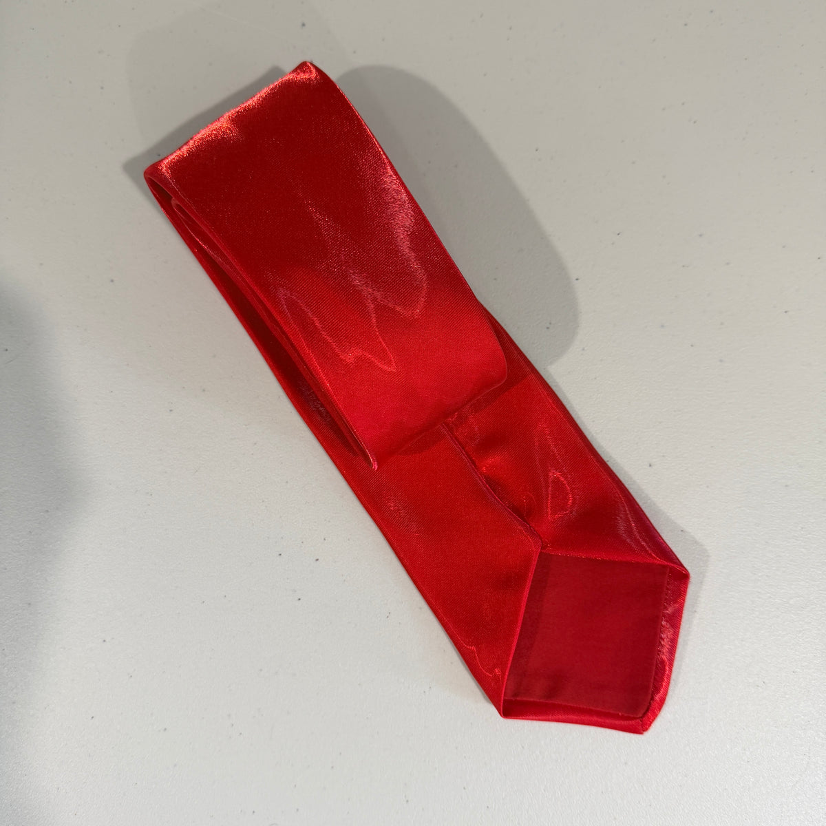 Neck Tie - Red Satin