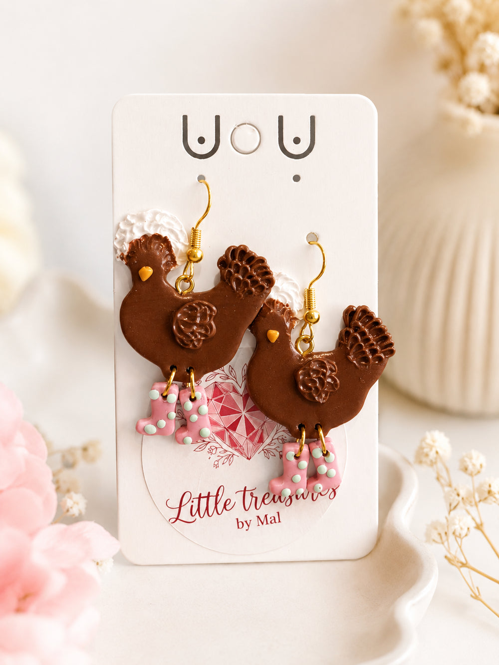 Handcrafted polish Earrings