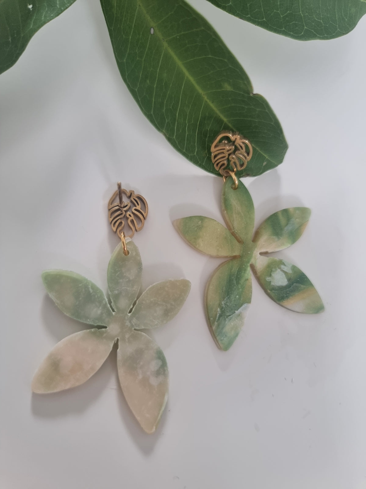Sage Marble Blossomss