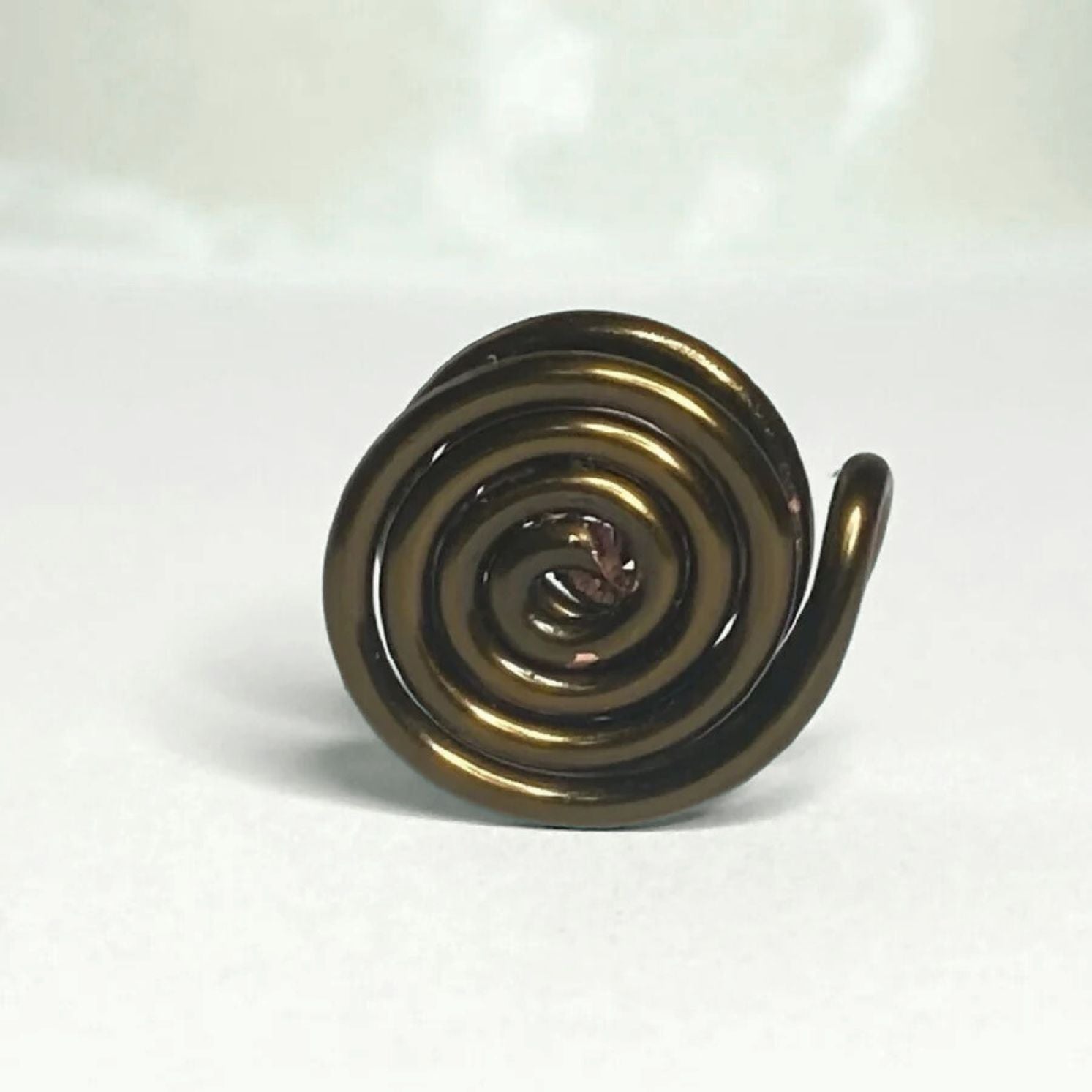 Spiral ear cuff | Unisex | Silver Titanium Bronze & more | Compression clip on | 3 sizes