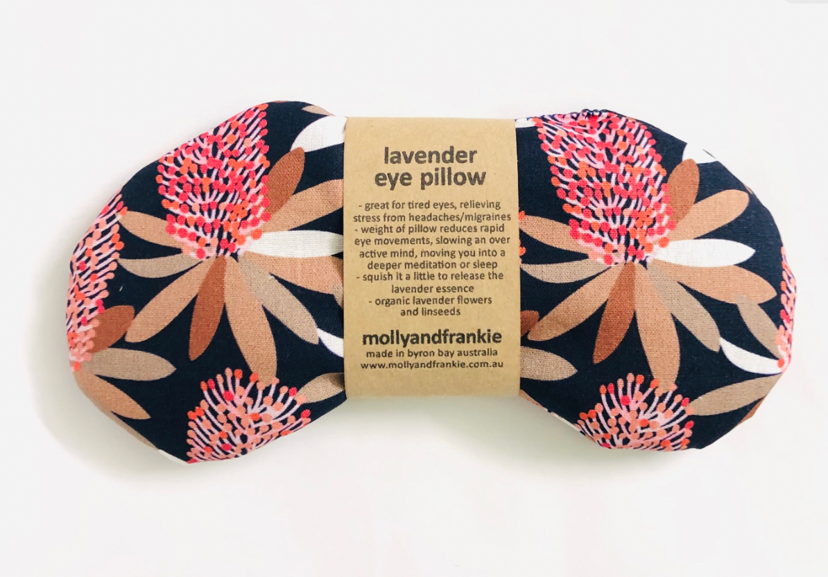 Lavender or Chamomile and Organic Linseed Eye Pillow