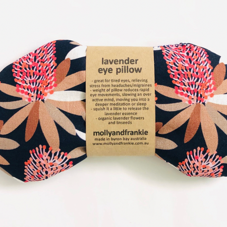 Lavender or Chamomile and Organic Linseed Eye Pillow