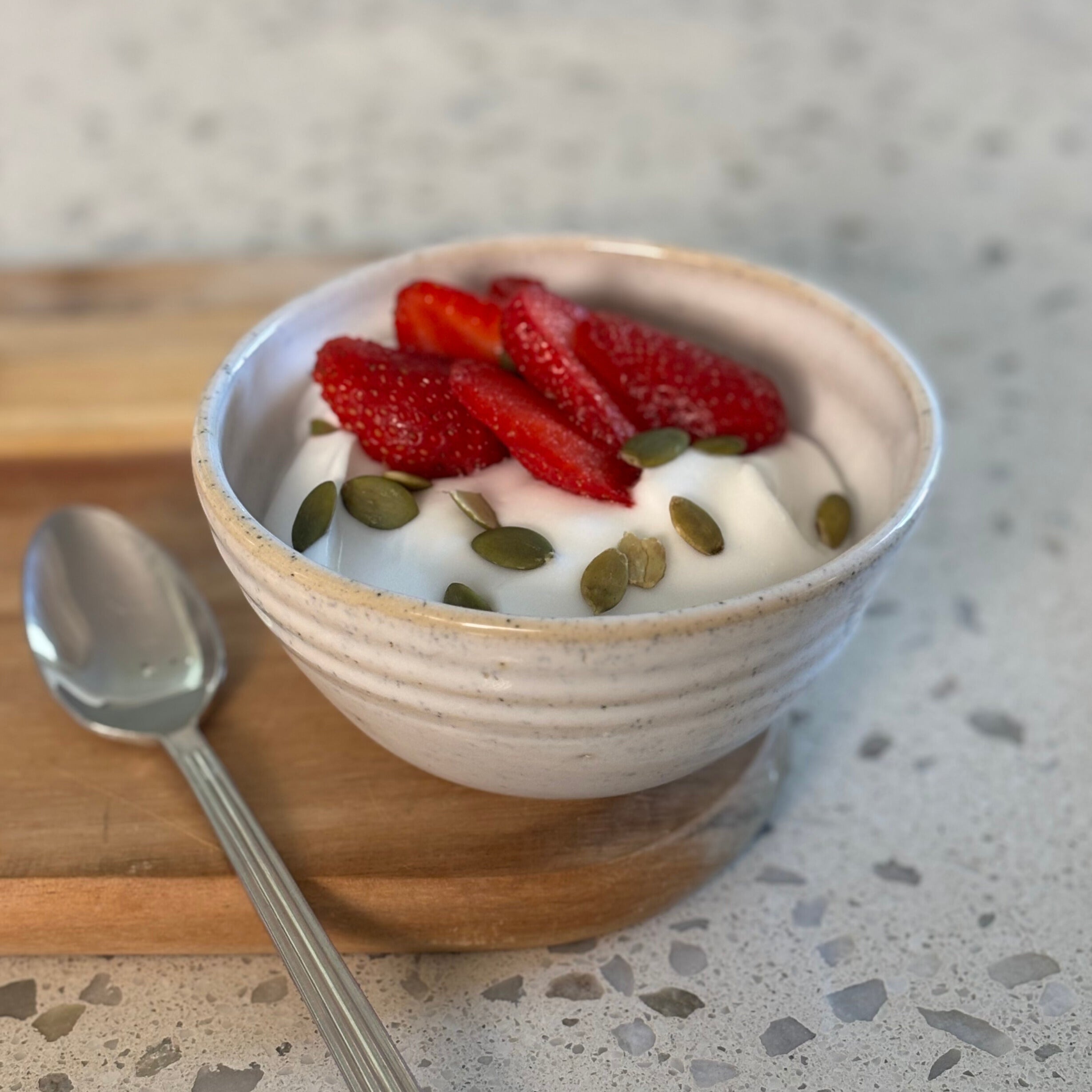 Handmade Small Ceramic Snack Bowl – Stoneware Pottery Bowl