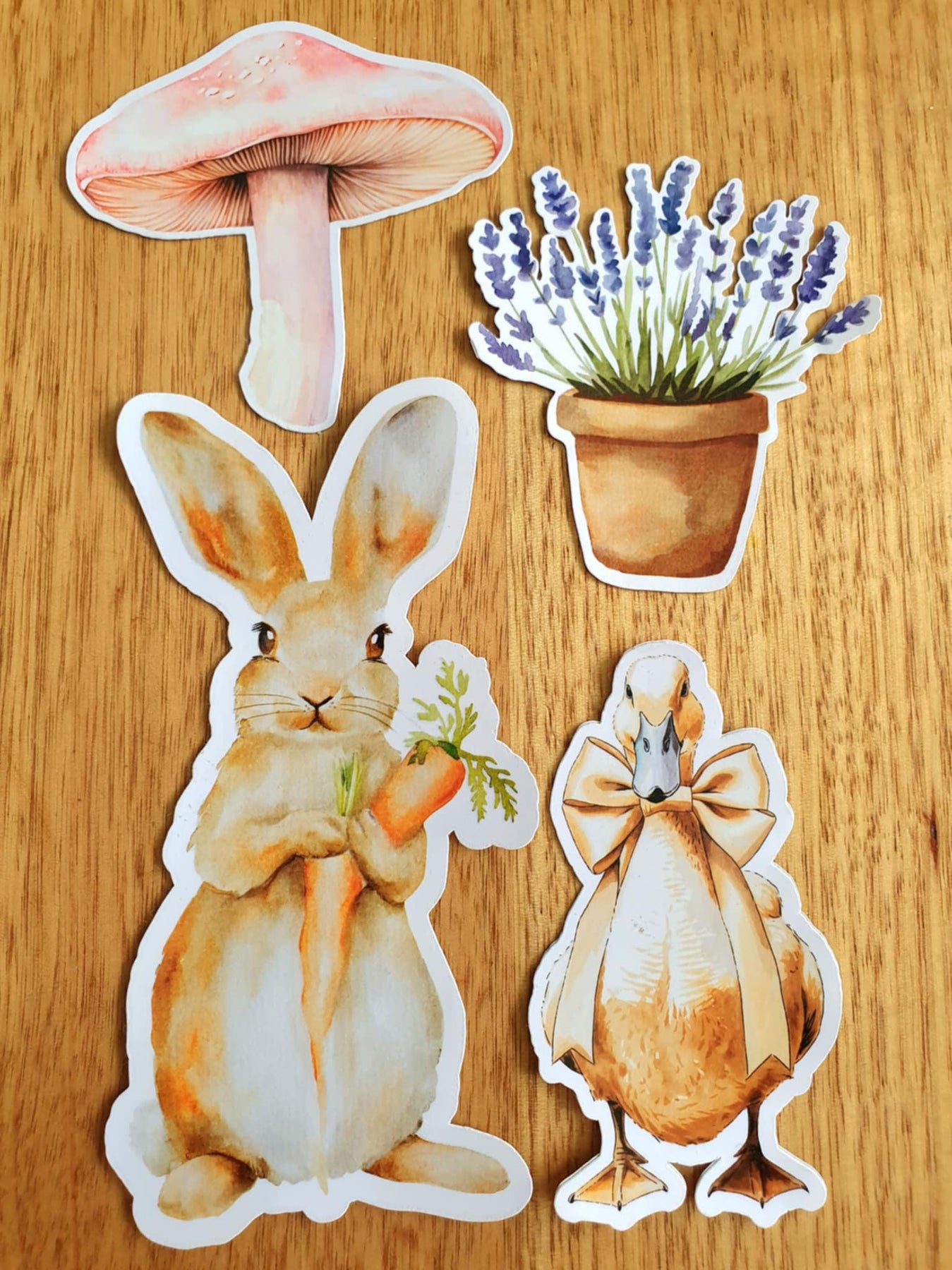 Whimsical stickers - 4 set