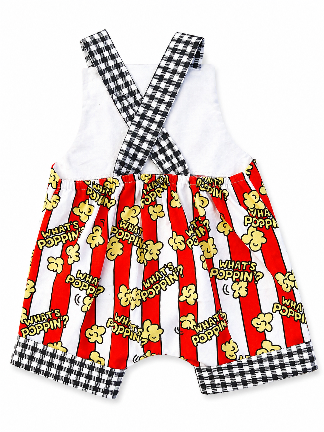 What's Poppin' Popcorn Overalls | Adventure Collection