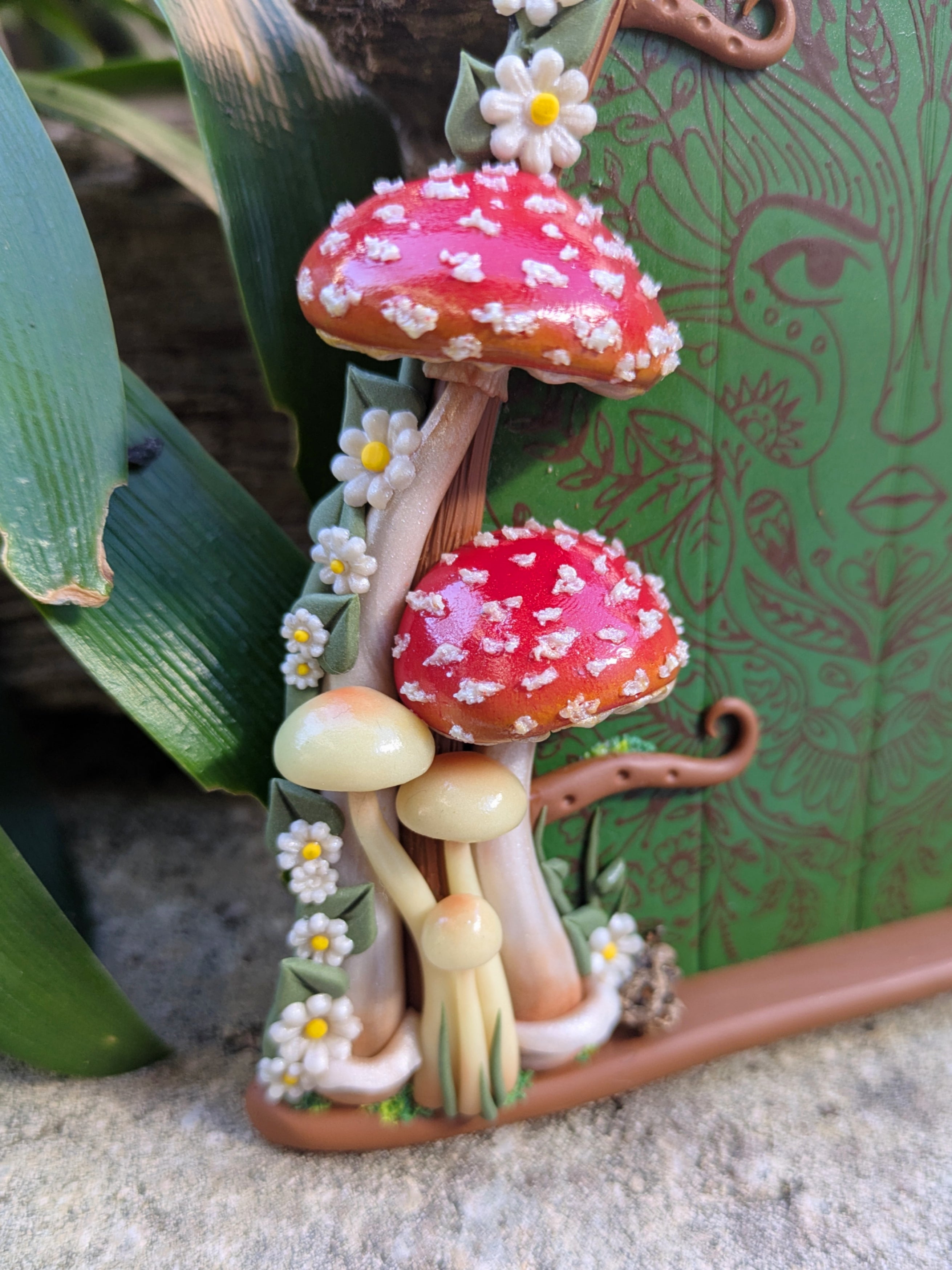 Enchanted Green Lady Woodland Fairy Door
