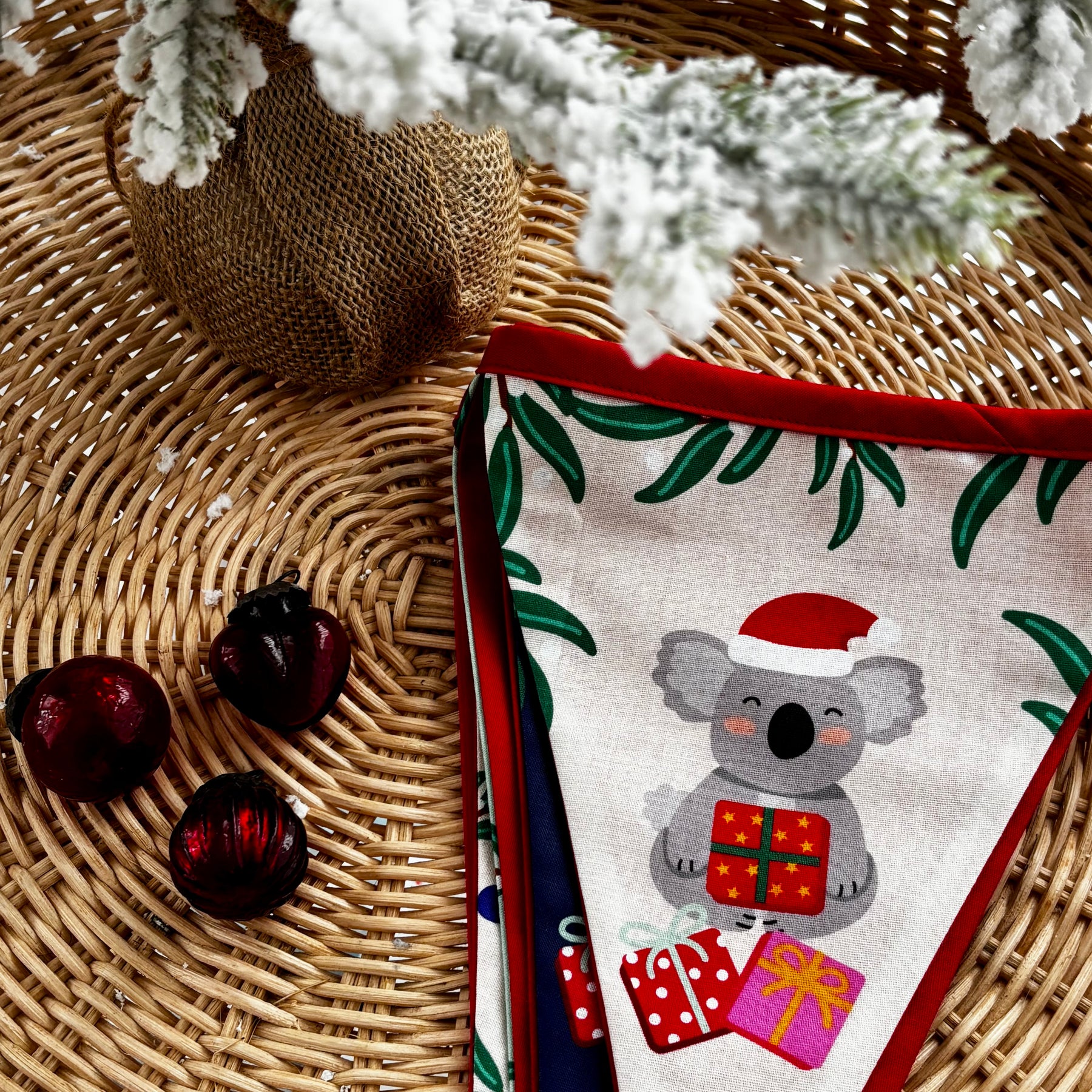 Christmas Australiana Bunting