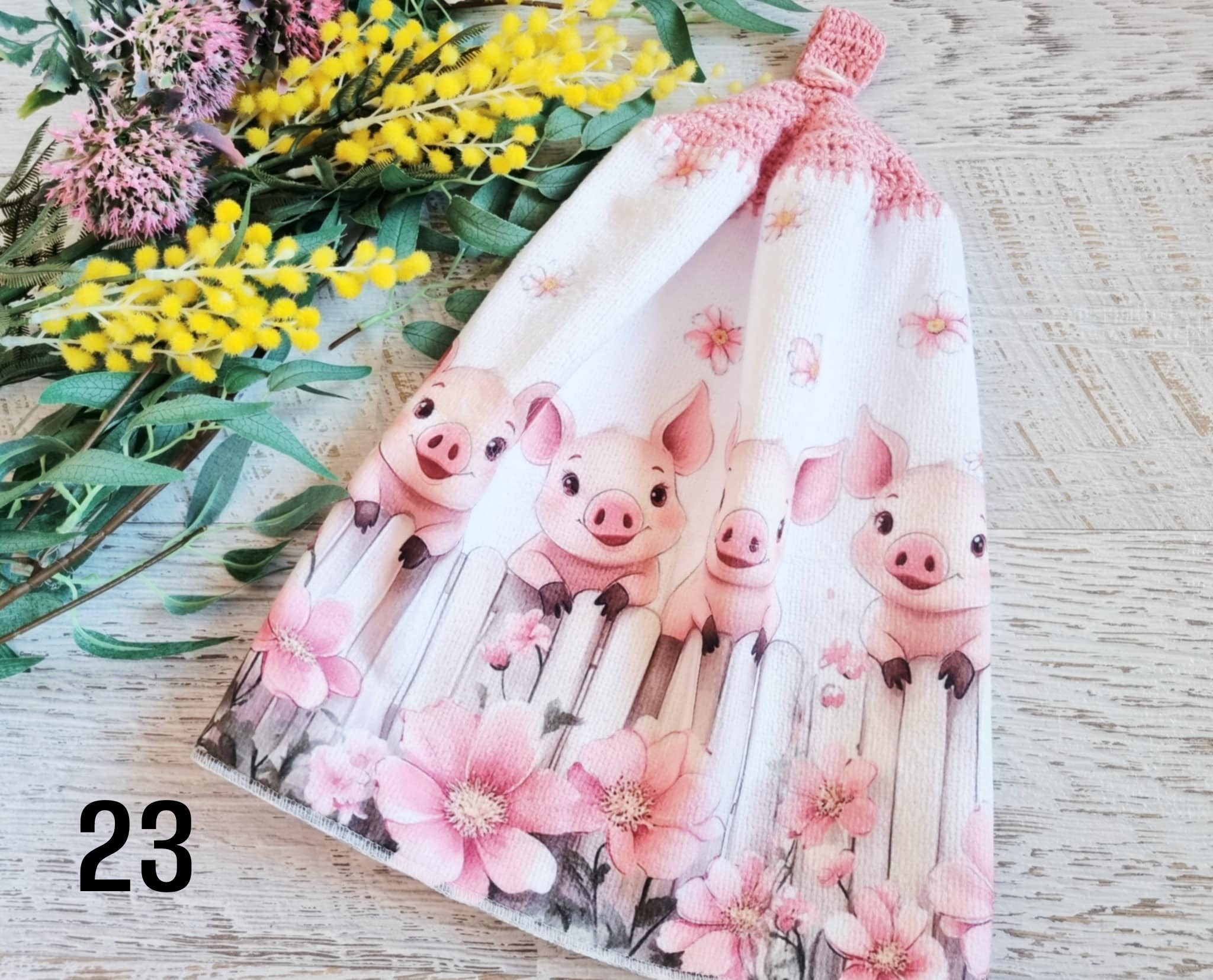 Kitchen Hand Towel | Hanging | Polyester Microfibre | SINGLE LAYER | 9 Styles - 19 - 27