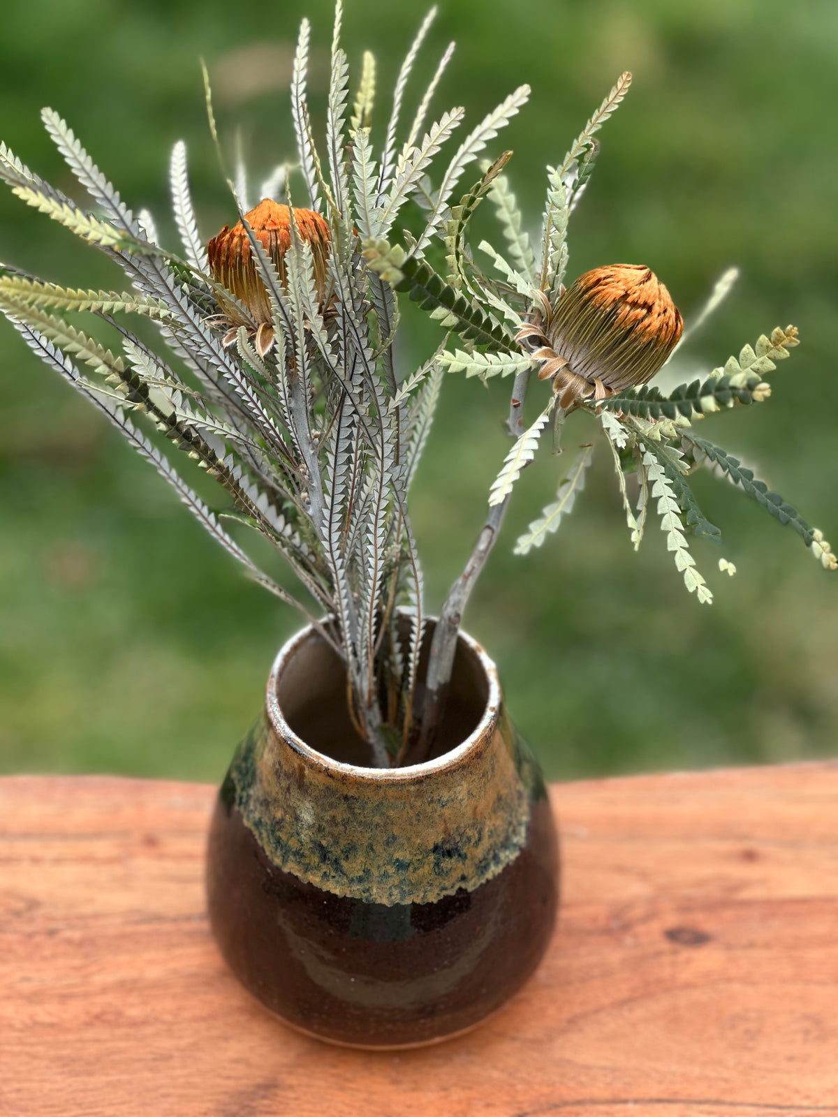 Stoneware Vessel | Handmade Ceramic Tableware | Tigers Eye