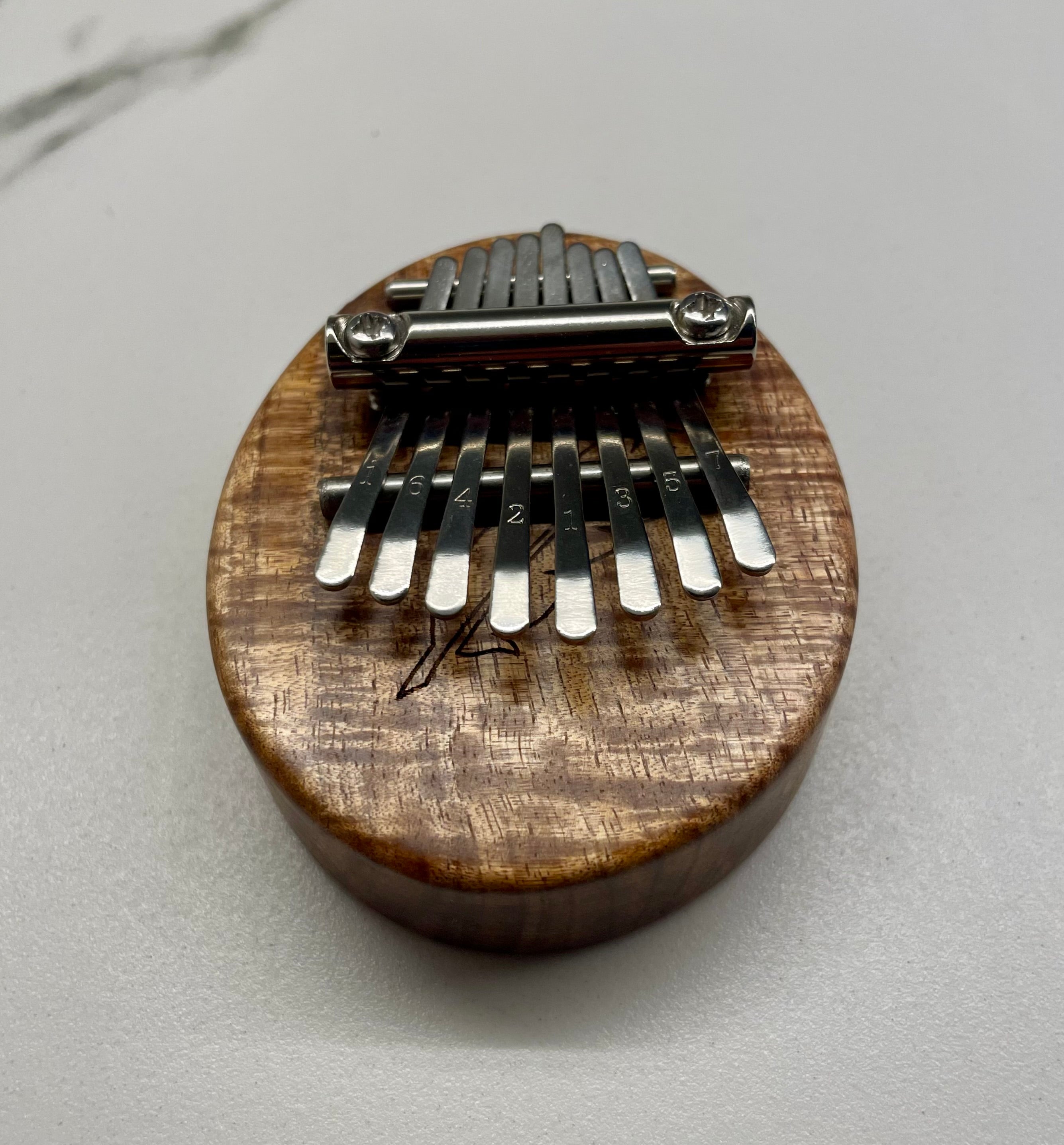 Mini 8 key Kalimba, thumb piano