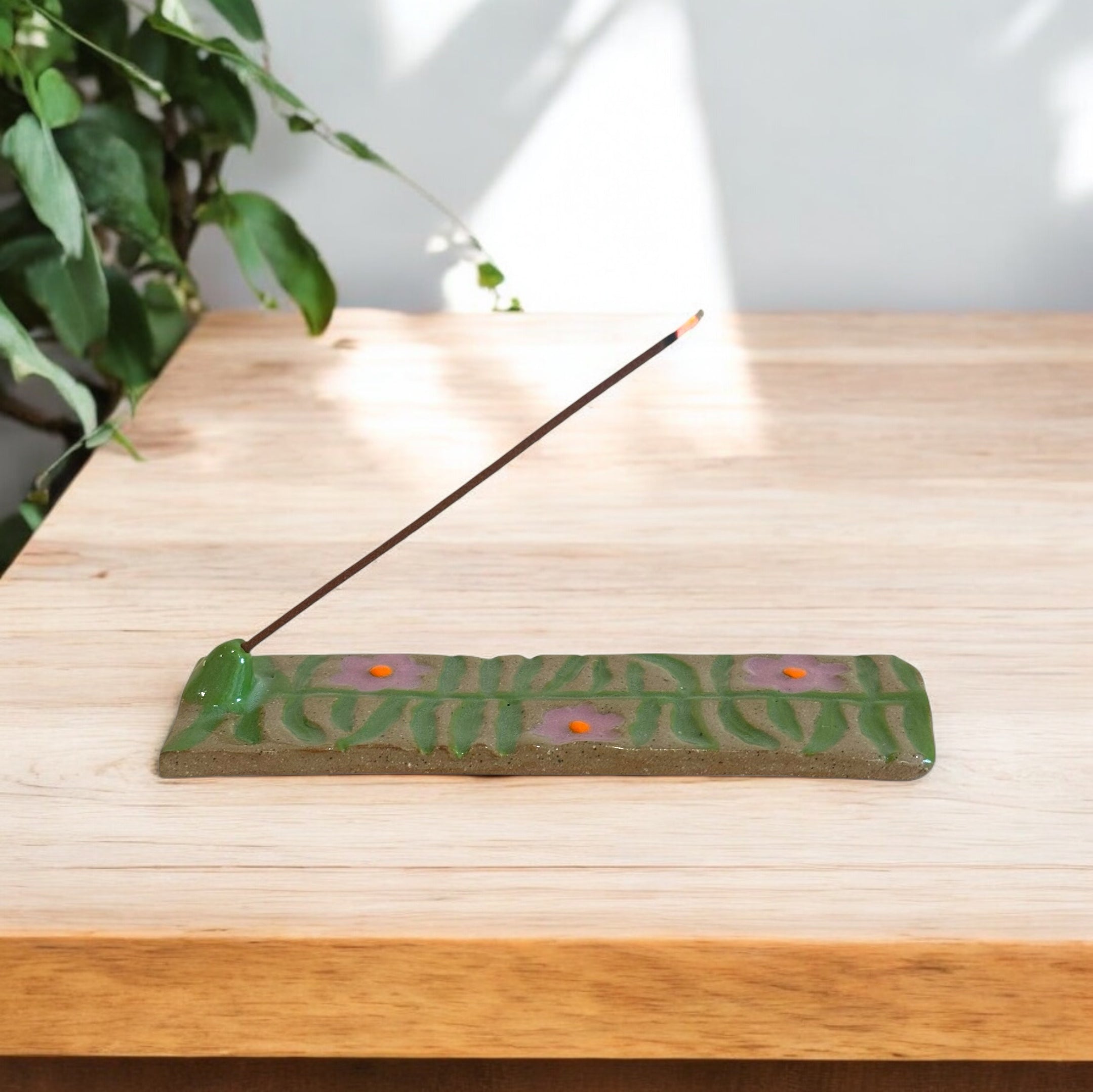 Flower Vine Incense Holders