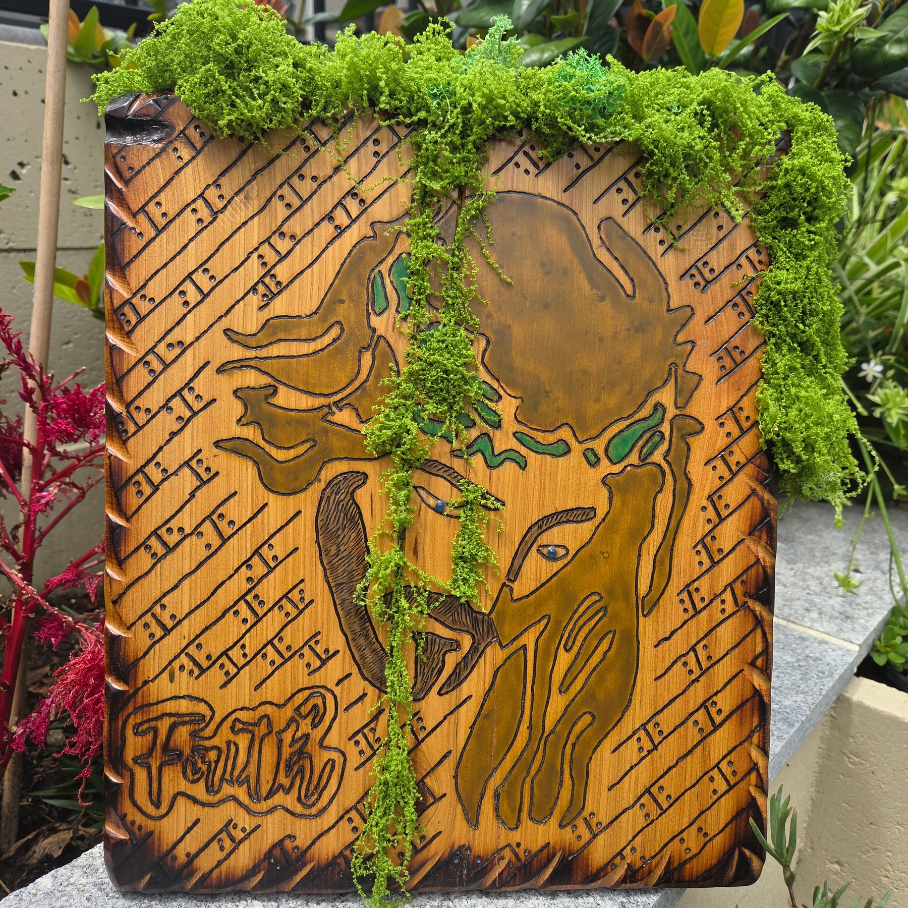 Faith – Handcrafted Portrait of Christ
