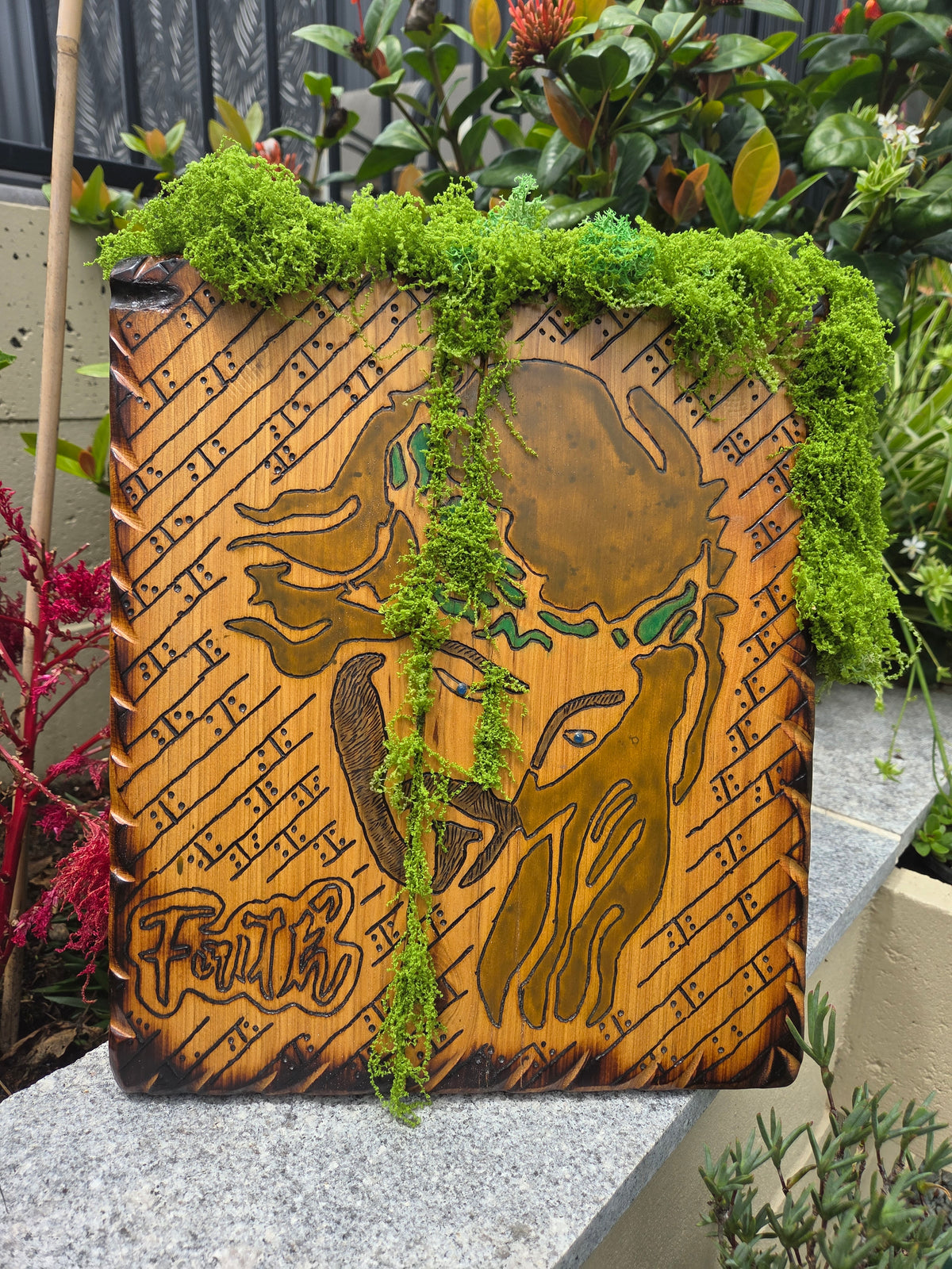 Faith – Handcrafted Portrait of Christ