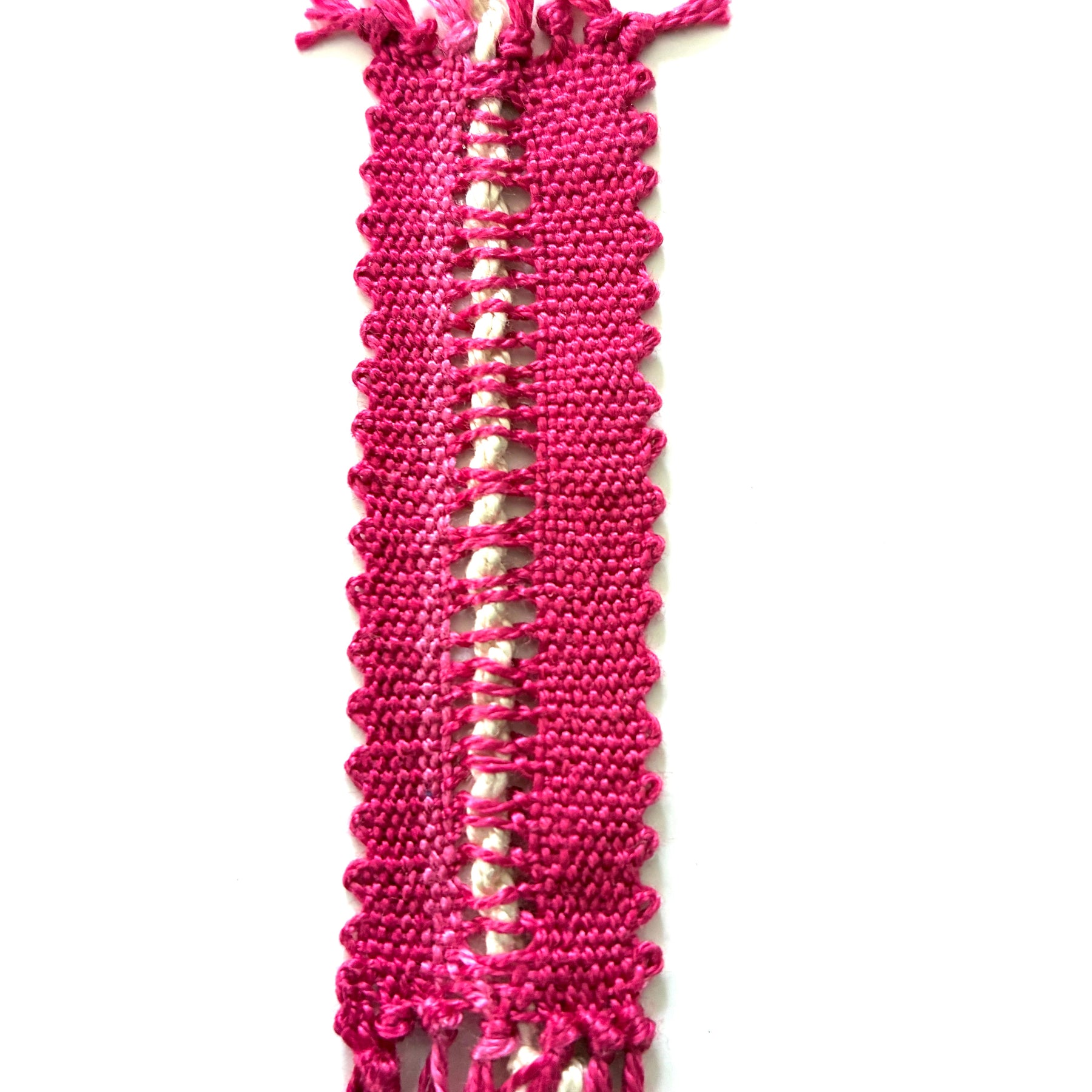 Bobbin lace greeting card