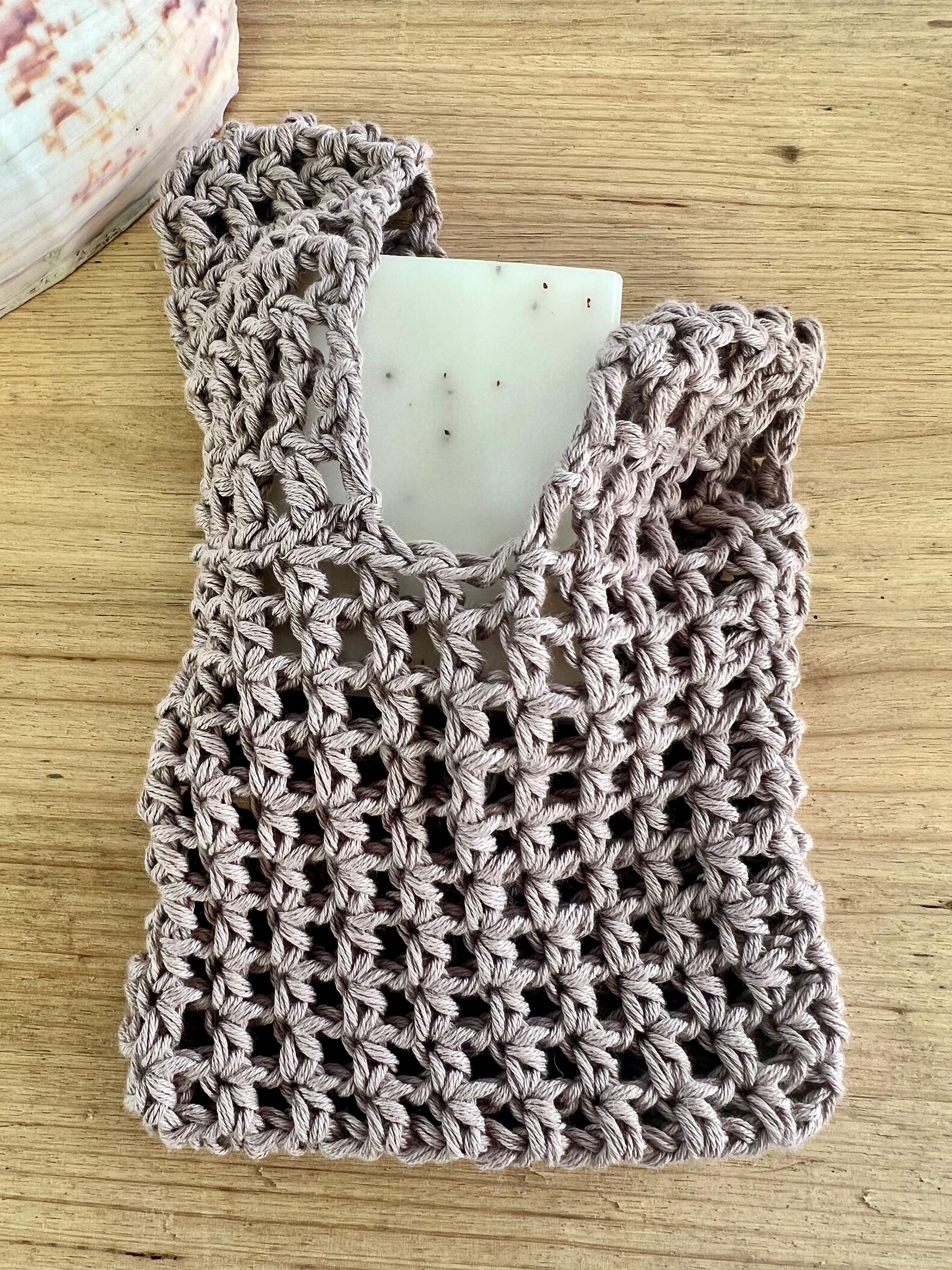 Self Care Gift Set, Crochet Bath Set, Eco Friendly Self Care Gift, Beach House Gift