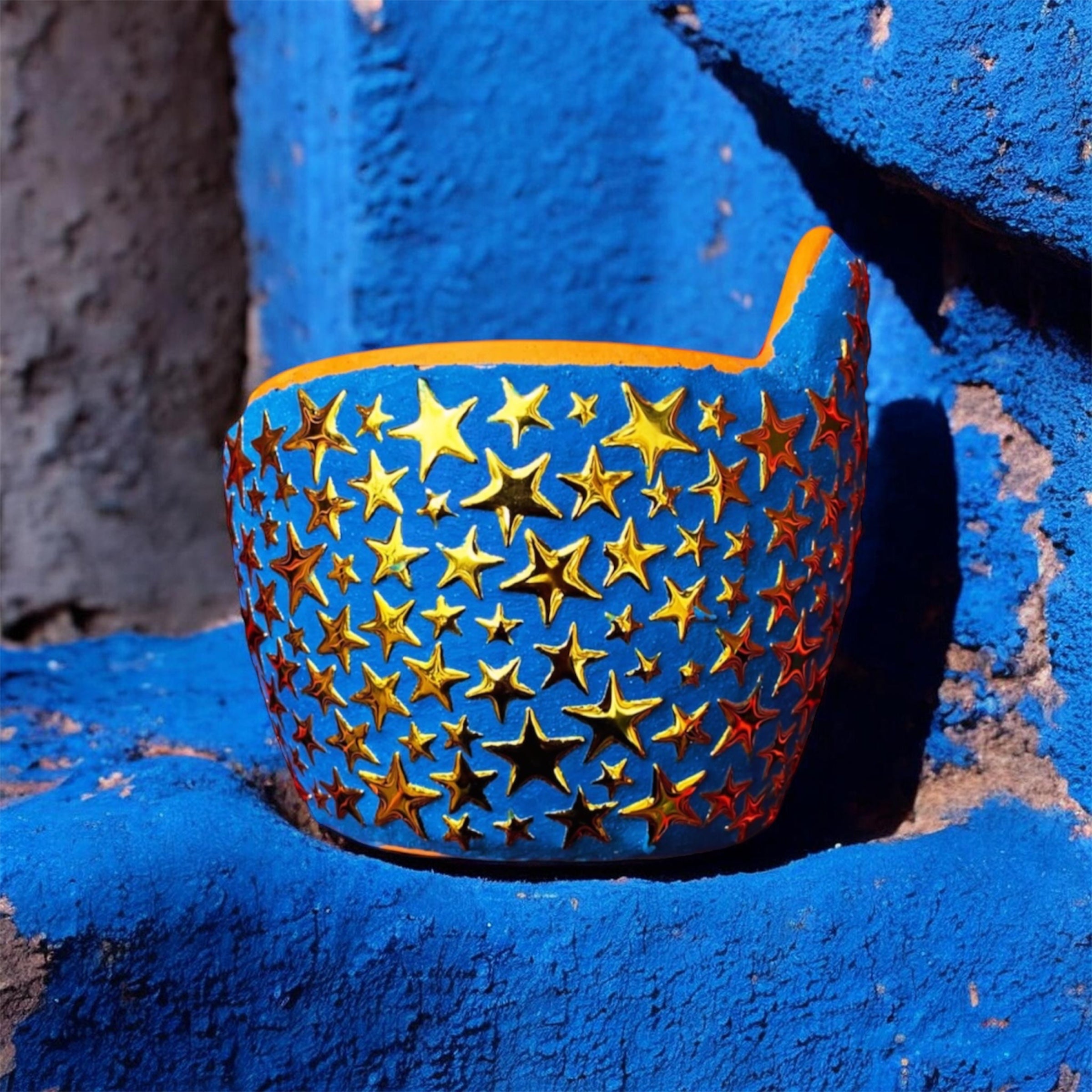 Mosaic Wall Hanging Plant Pots.