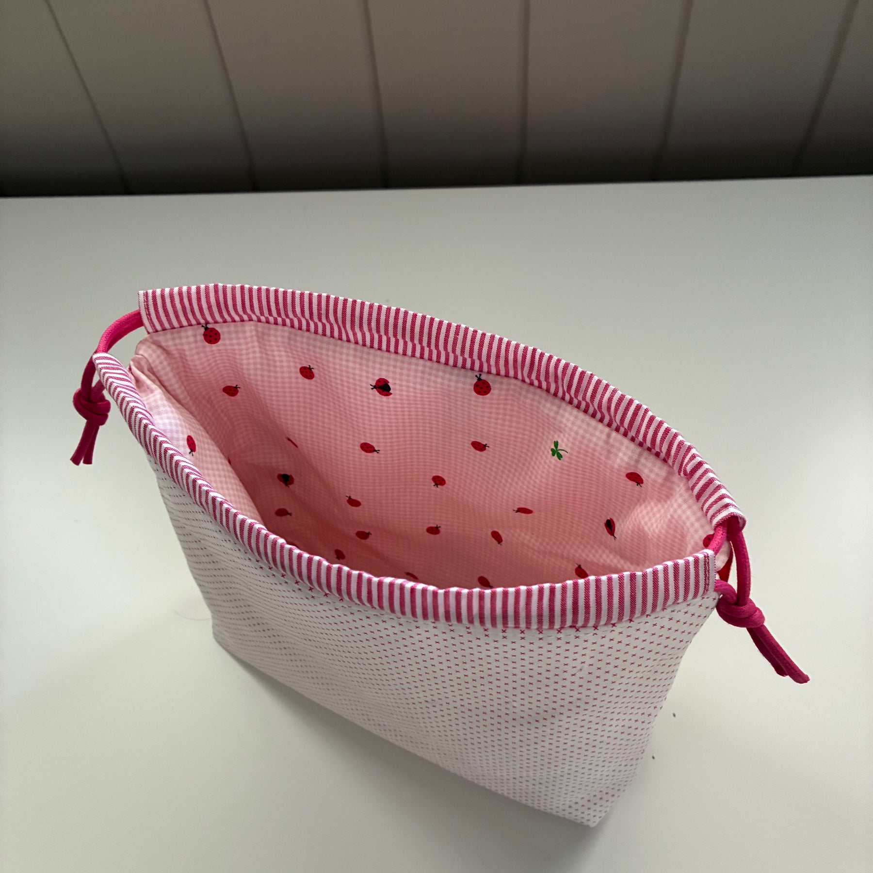 Bessie Drawstring Bag - Just Red (Brigitte Heitland for Zen Chic)