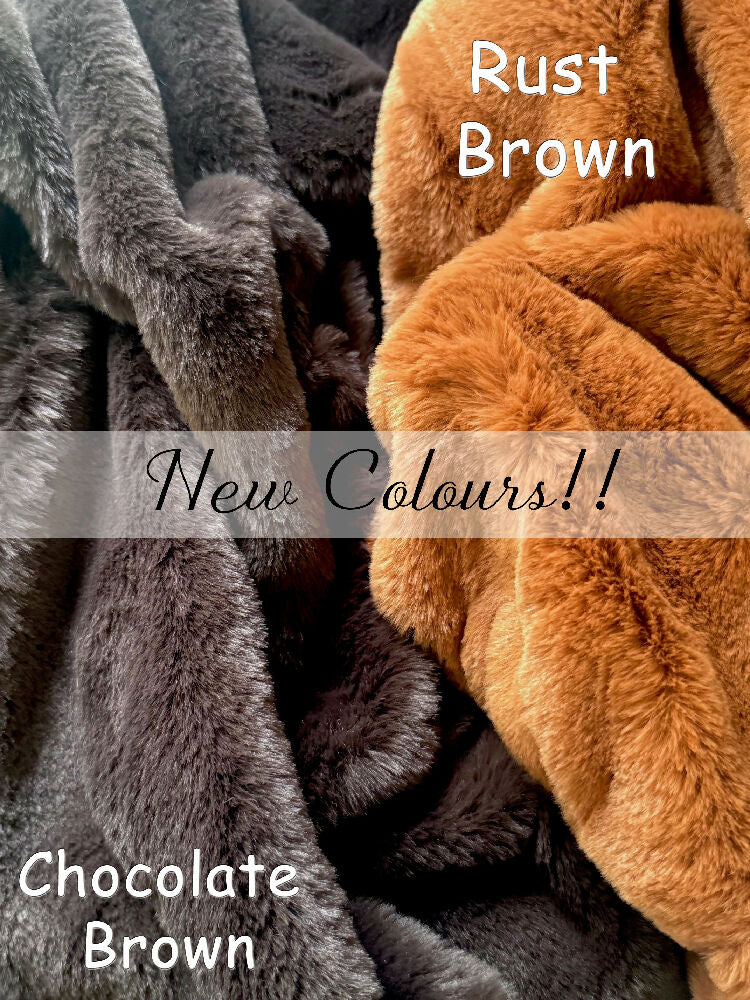 Faux Fur Browns