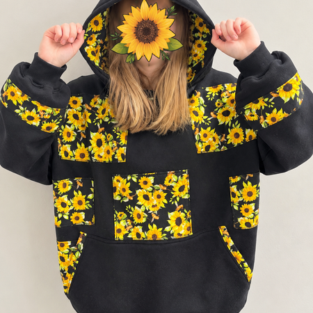 SUNFLOWER OVERSIZED HOODIE