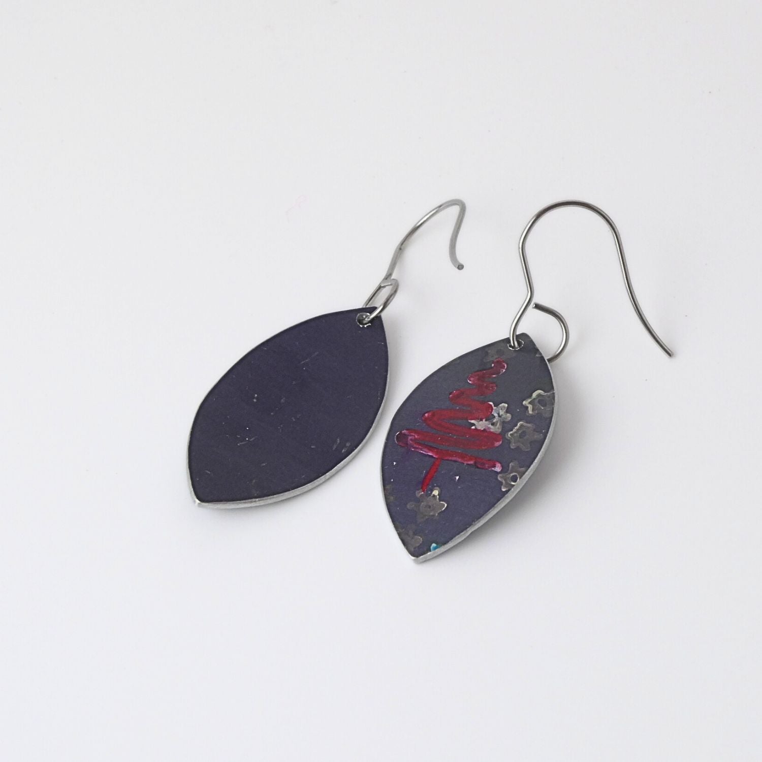 Anodised aluminium earrings - Jingle Jems Collection