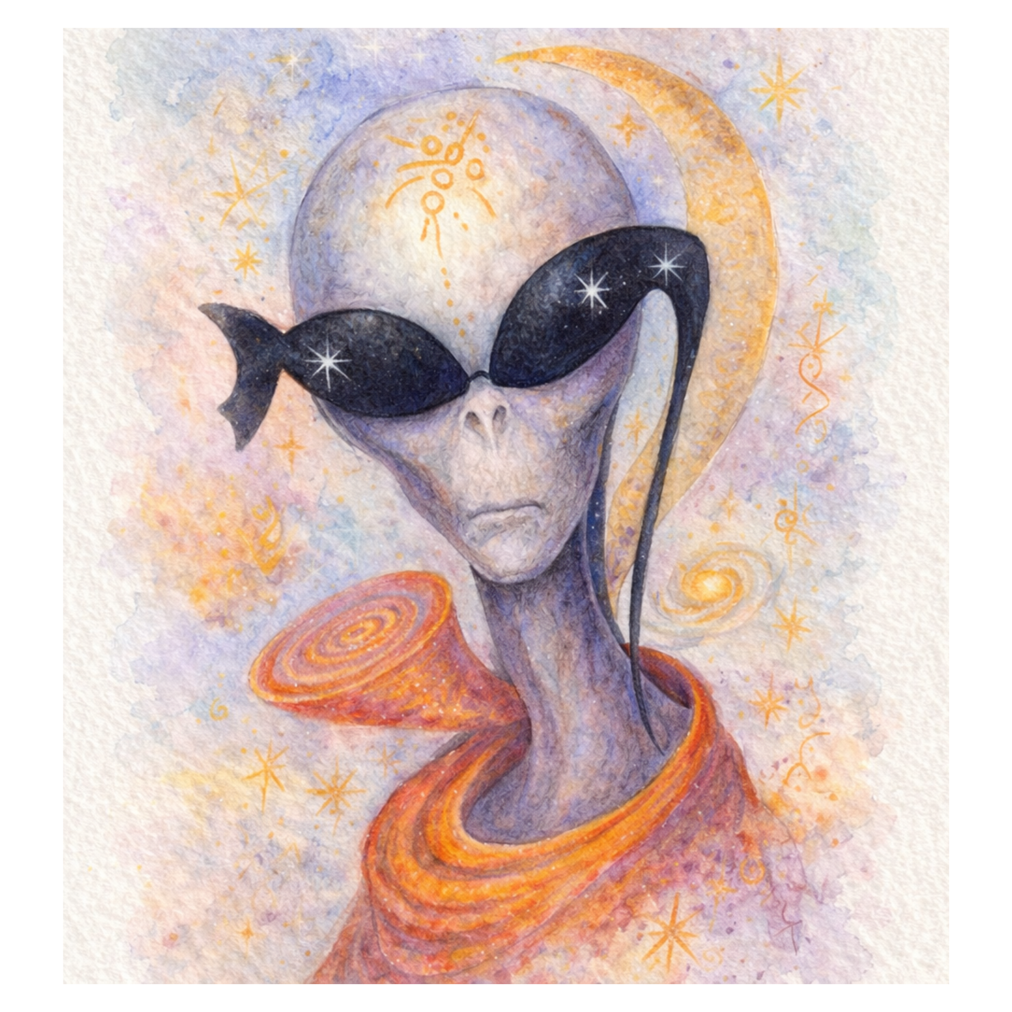 Mini Intuitive Art Reading – Hand Painted Soul Artwork